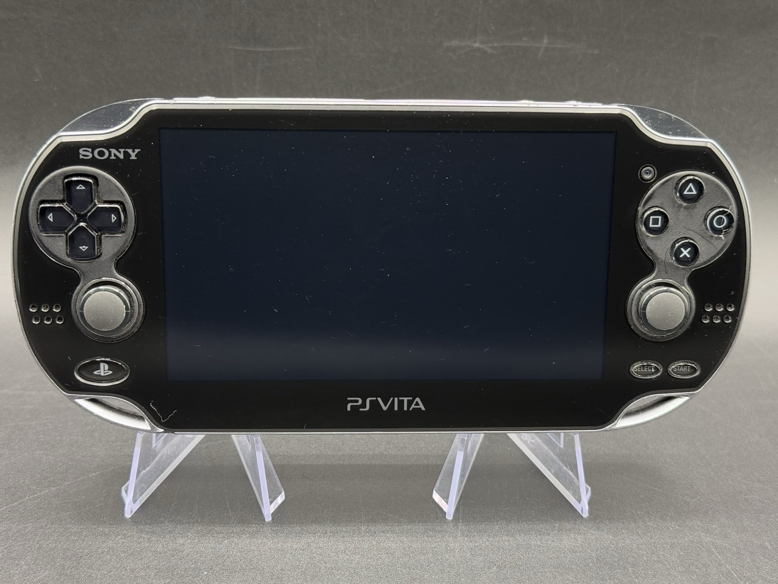 Sony PlayStation PS VITA PCH 1001 Black Console W/Charger & OEM 4GB Memory Card