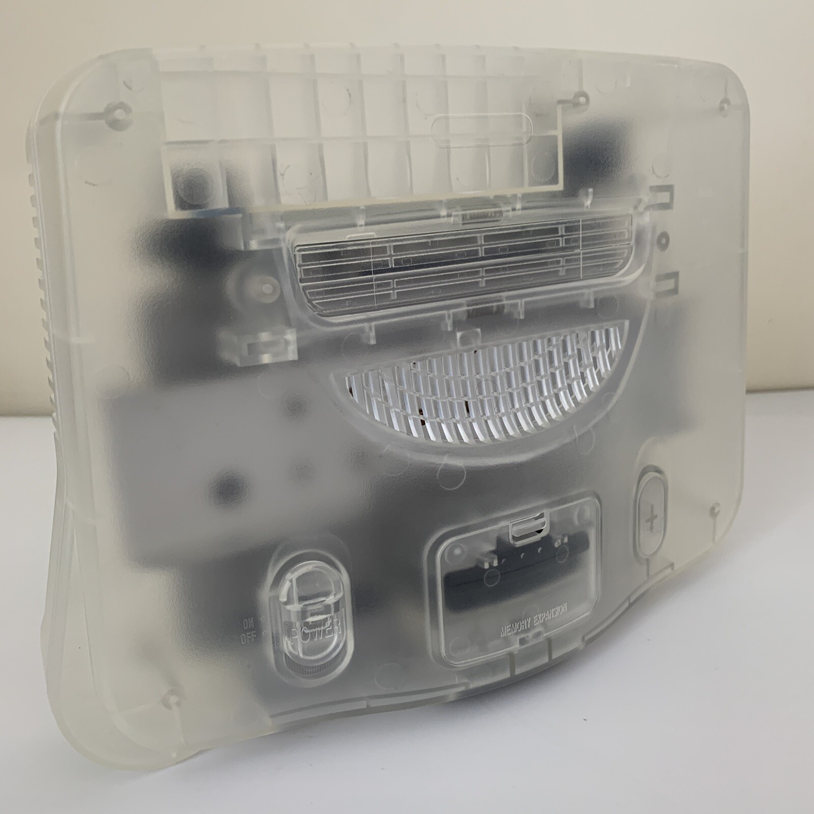 NEW Nintendo 64 N64 Limited Clear Crystal White Custom Console W/ New LED Rare