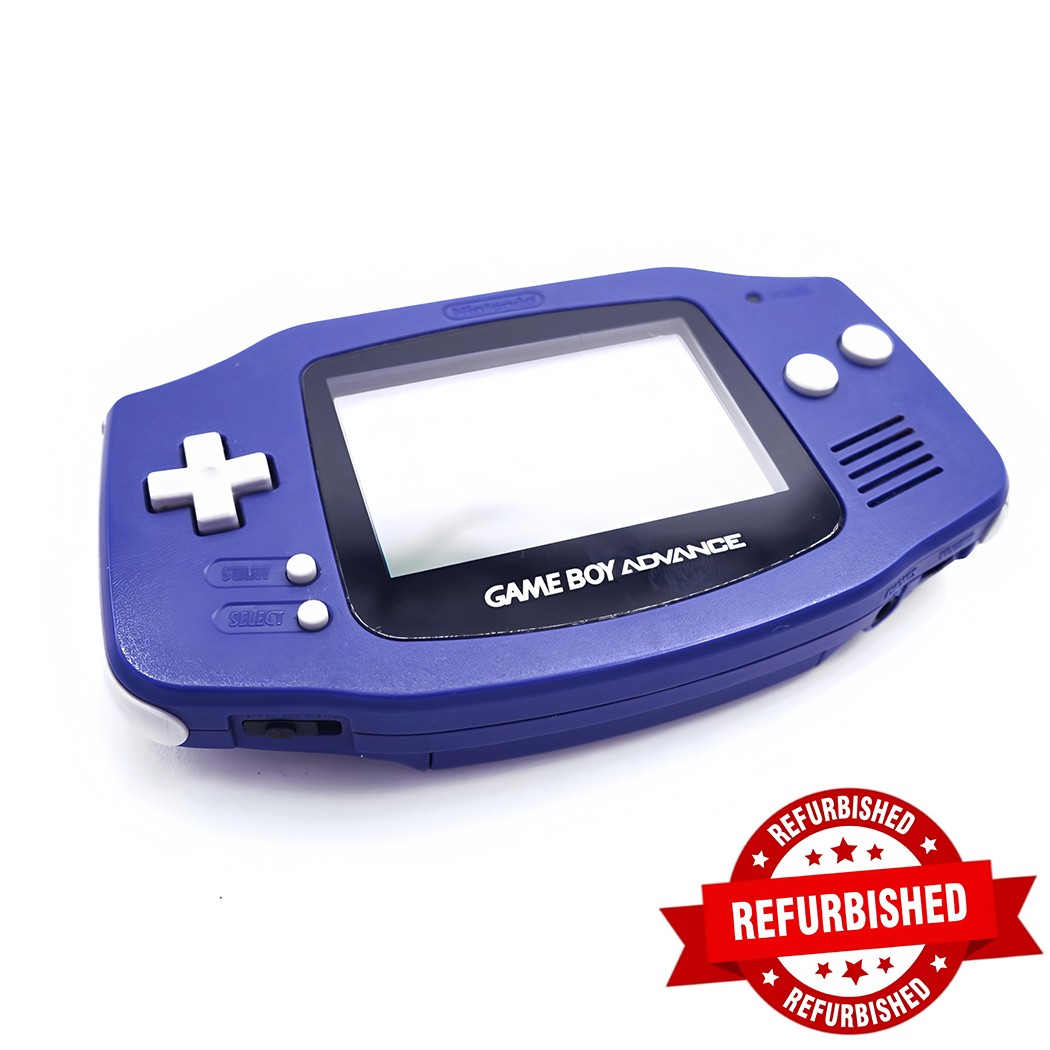 Nintendo Game Boy Advance Console System Cleaned Tested New Indigo CaseRenewed O