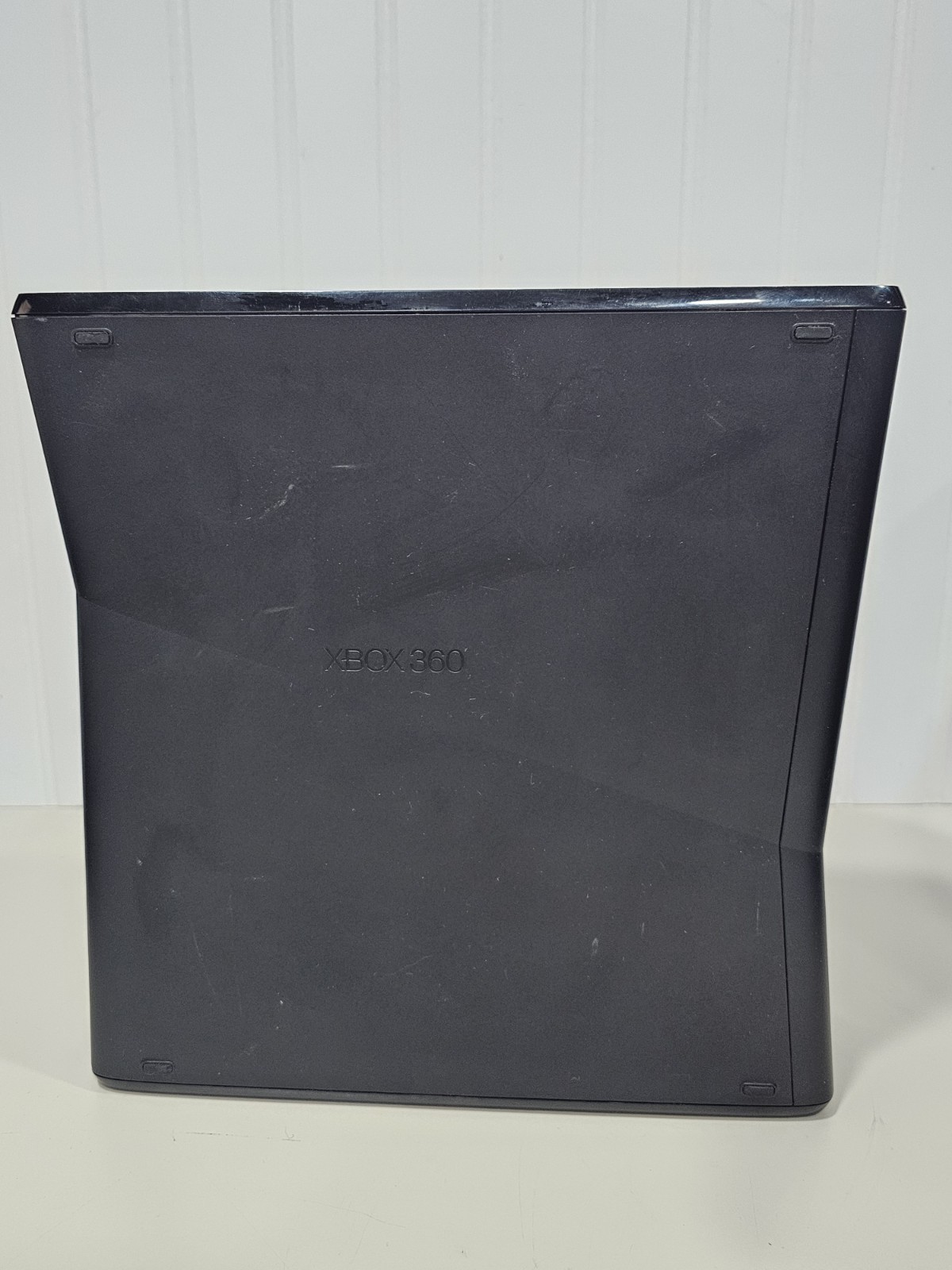 Microsoft Xbox 360 Only S Slim Black 250GB Console Only 1439 Reset Tested….