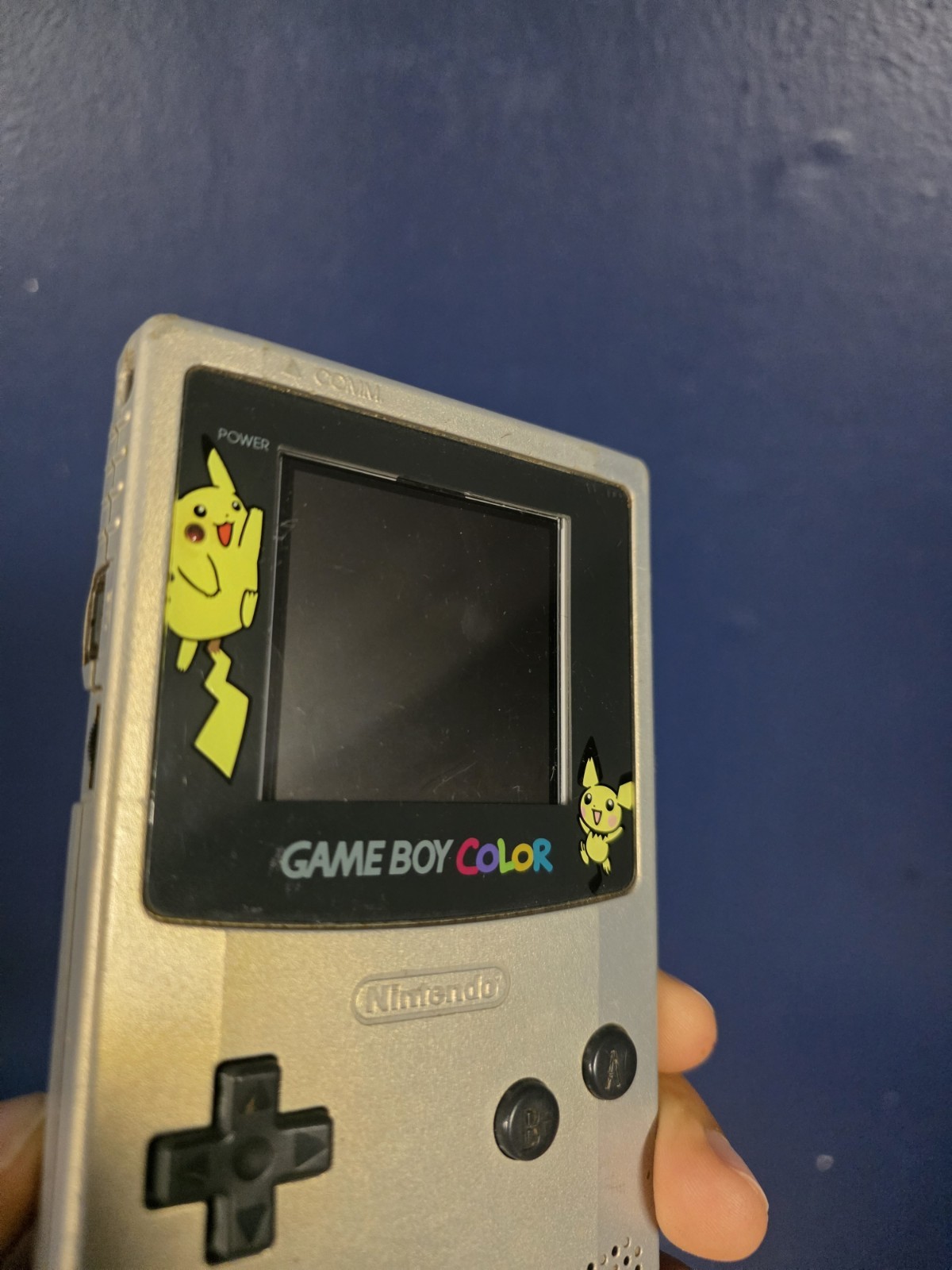 Nintendo Game Boy Color Handheld CGB-001 Pokemon Special Pikachu Edition Working