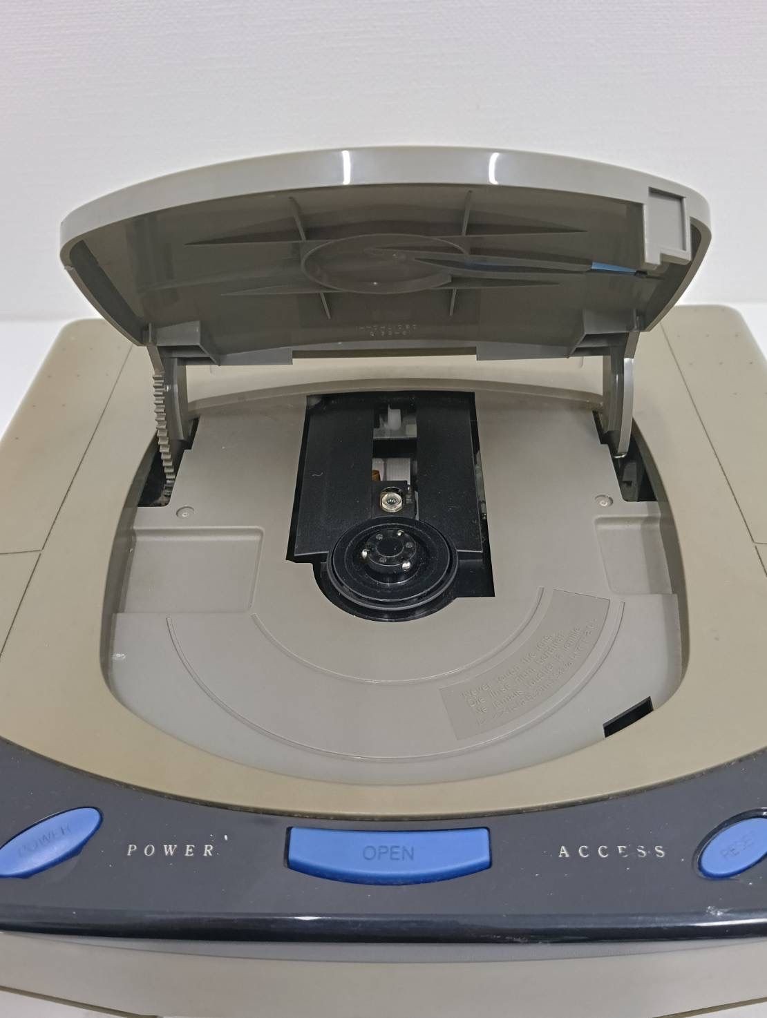 SEGA SATURN Console HST-3200 & Controller & Power Memory [Power-tested]