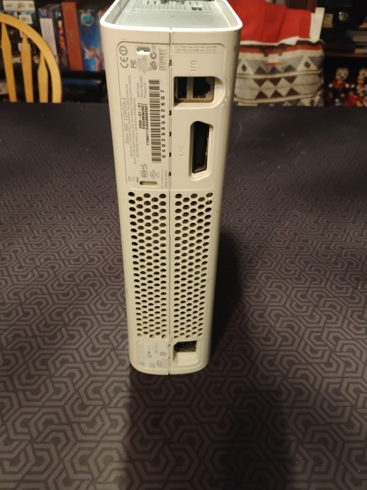 Microsoft Xbox 360 Game Console FOR PARTS OR REPAIR As Is