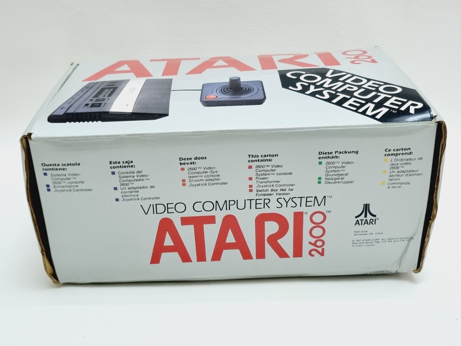 ATARI 2600 Jr Console Boxed Complete with Joystick with Bonus Game – BOXED
