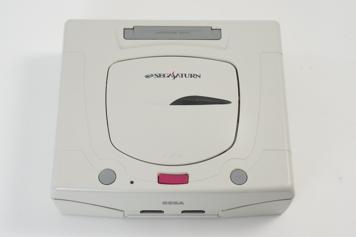 Sega Saturn Console -System Only- WHITE HST-3220 Tested JAPAN -NTSC-J- 028432