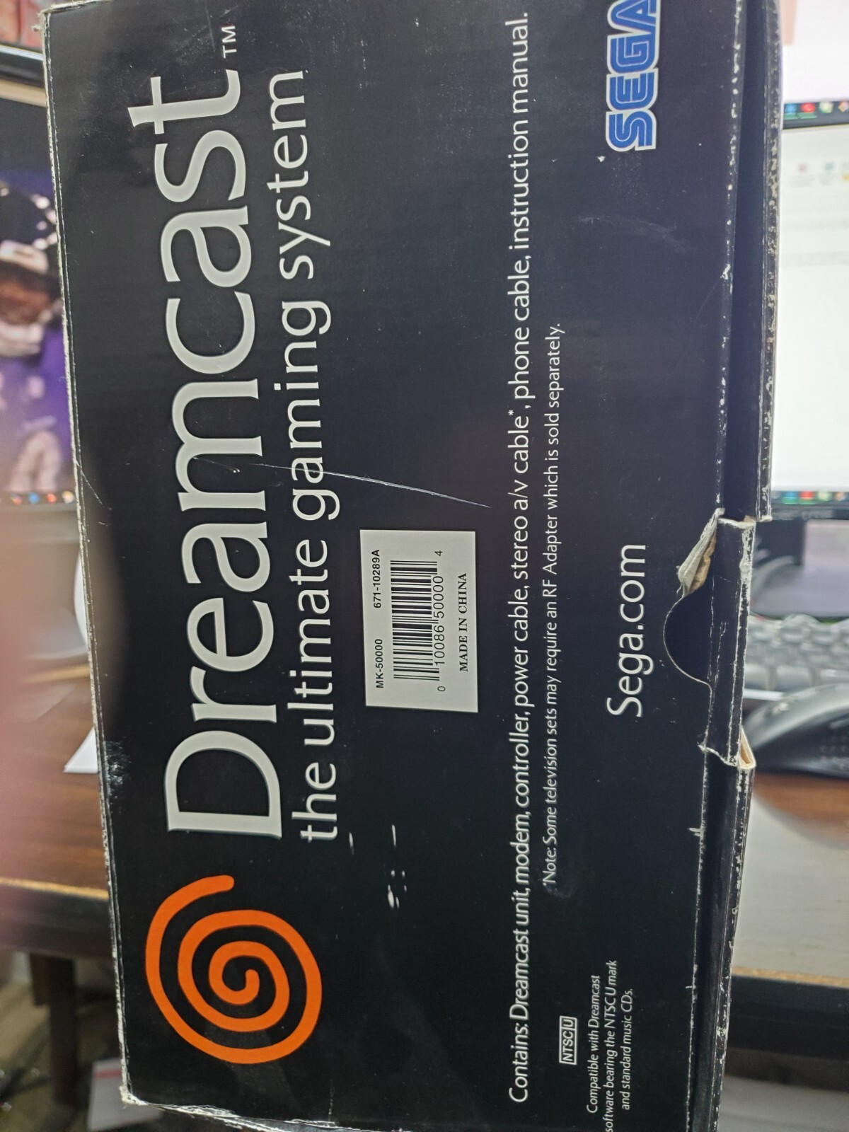 SEGA Dreamcast Console White. New In Box, New VMU / Sega GT