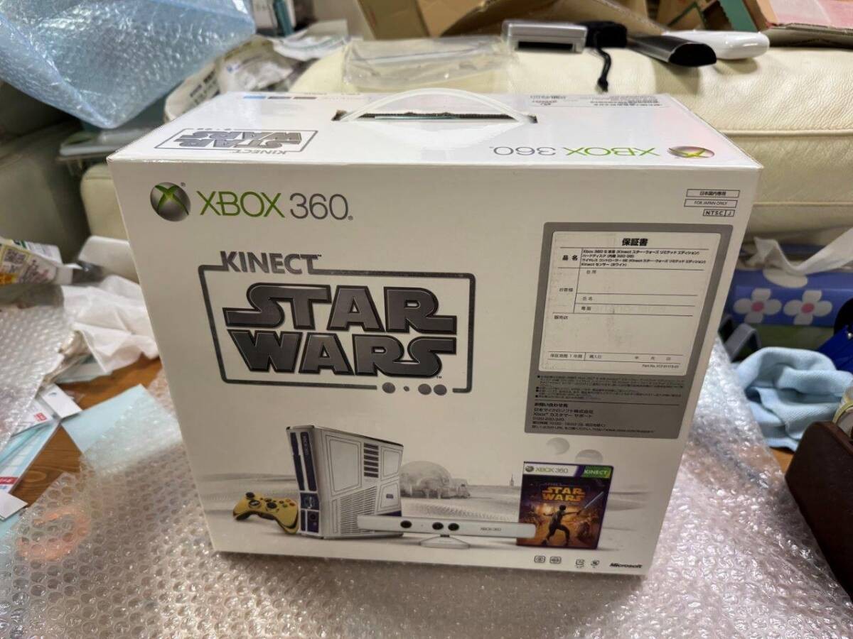 Microsoft Xbox 360 Star Wars 320gb Kinect Console Limited Edition Tested Working