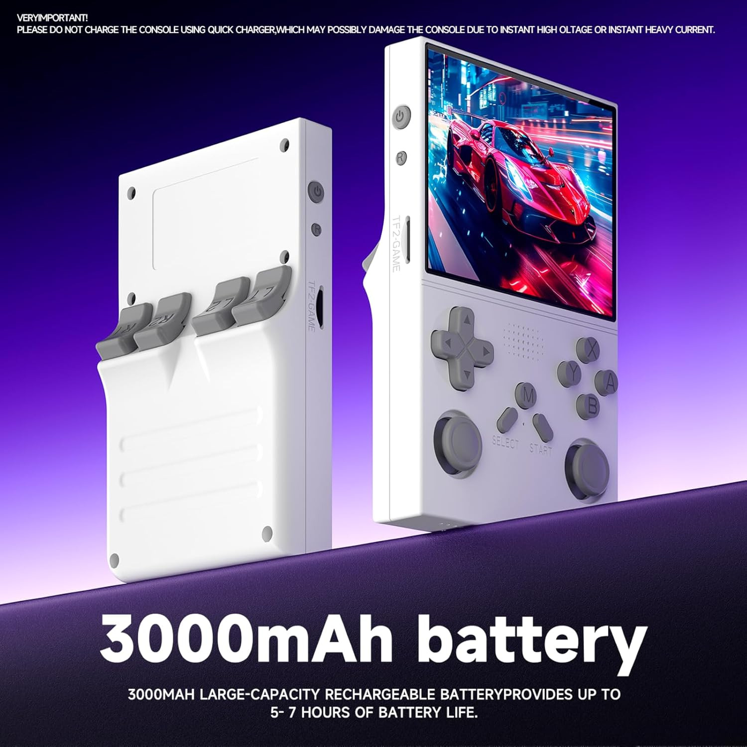 R40 Retro Handheld Game Console – Open Source System,3.5″ IPS Screen, 18,000+ Cl