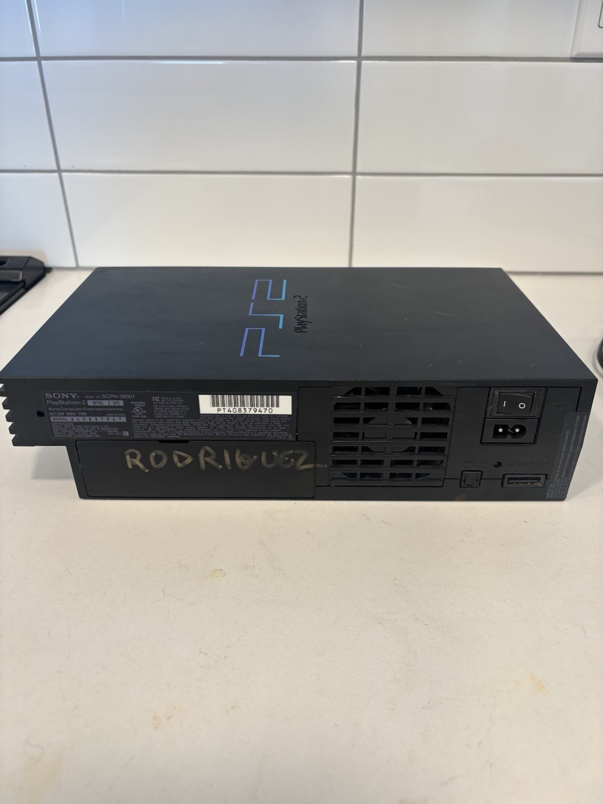 PlayStation 2 Console Bundle Powers On w/ Controller & 8MB Memory Card + Game