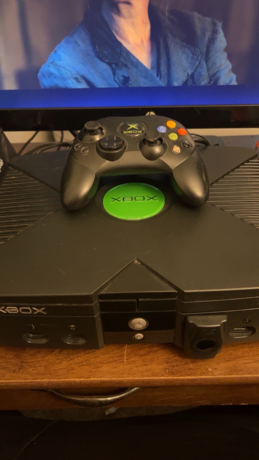 Microsoft Xbox Black Console Original System Tested Working