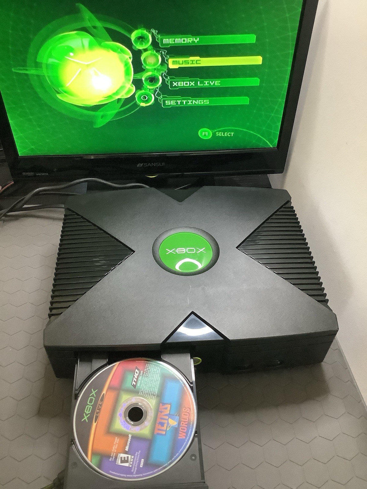 012 Xbox Original Console W/ Hitachi Drive, New Laser & New Drive Belt