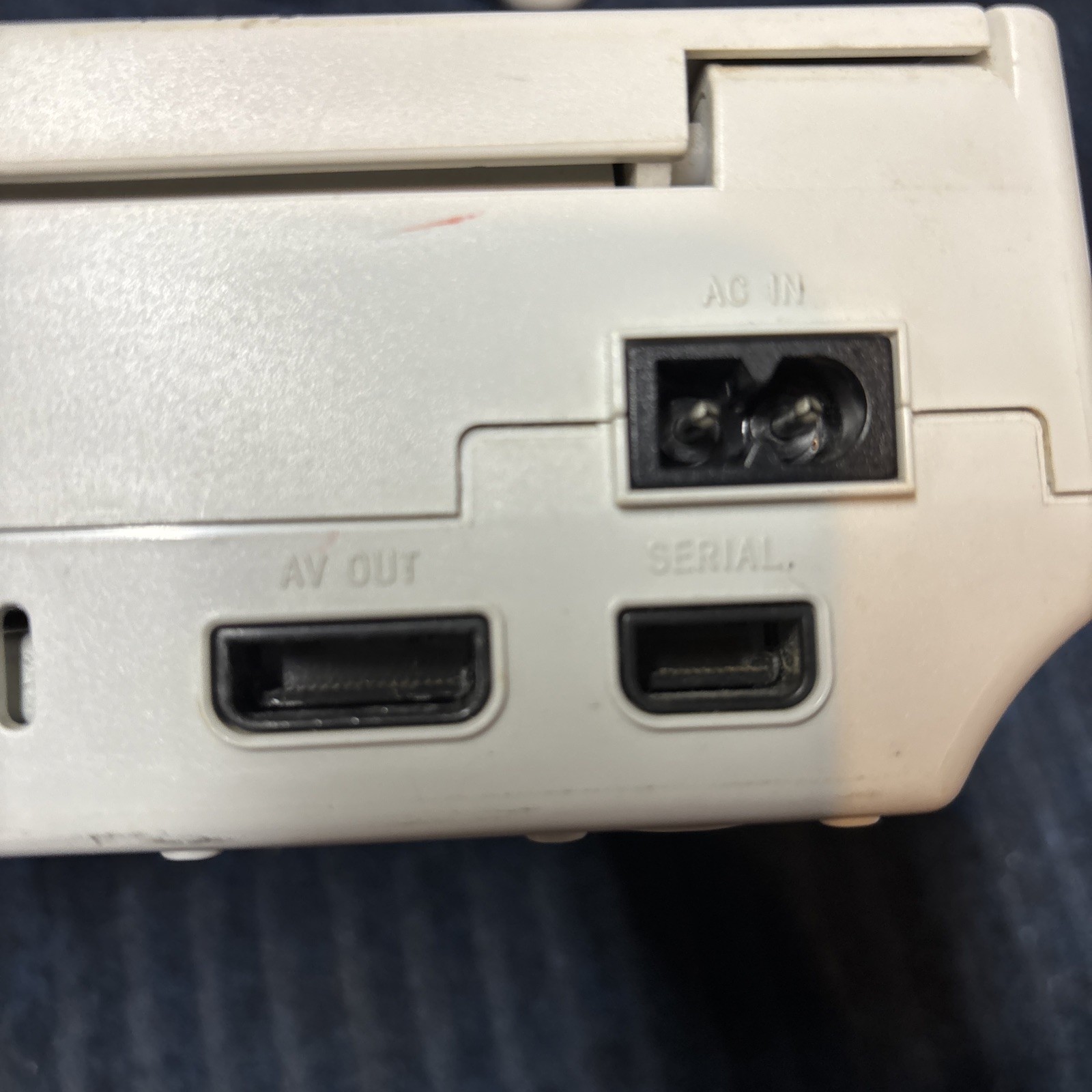 Saga Dreamcast Console Two Controllers, Game, Power And AV Cable HKT-3020 TESTED