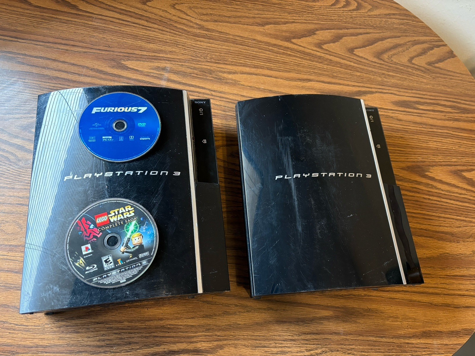 Two PlayStation 3 Consoles Fat. CECHPO1/CECHKO1
