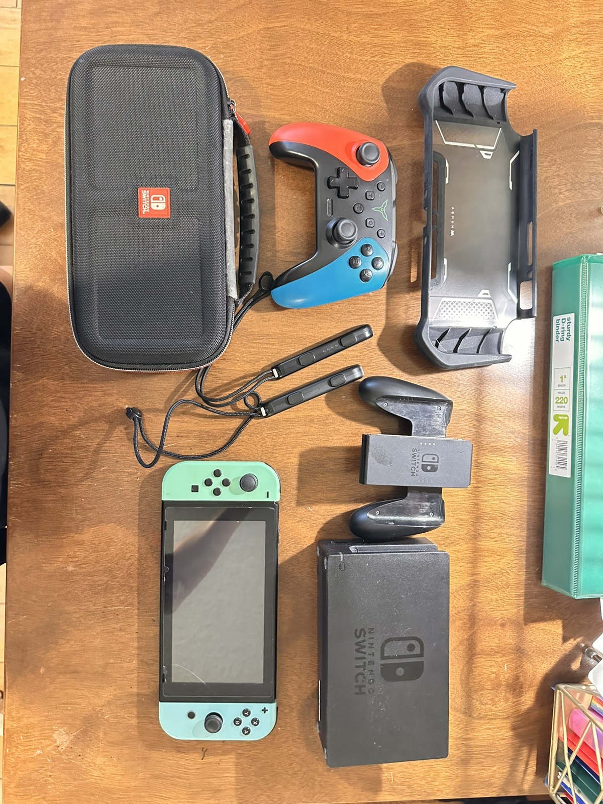 Nintendo Switch Handheld Console With Extras