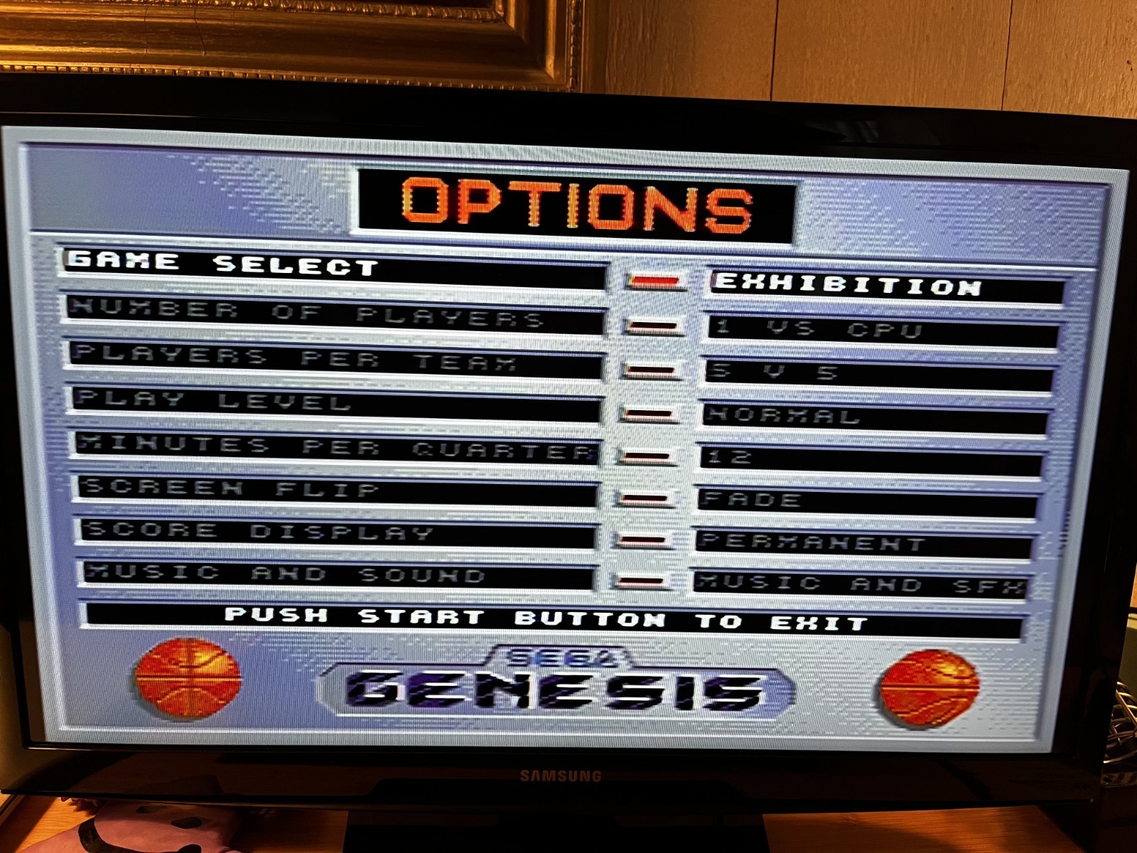 SEGA Genesis II 16-bit MK-1631 Home Console OEM Black With Cables Tested Works