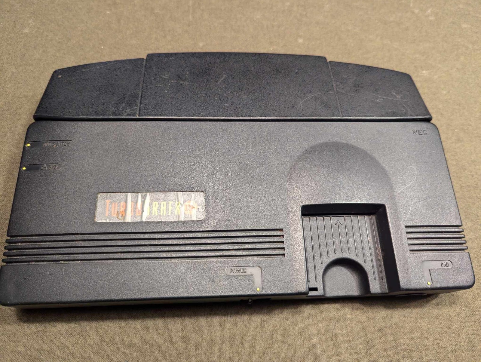 NEC TurboGrafx Turbo Grafx 16 TG16 Console in good condition with extras RCA
