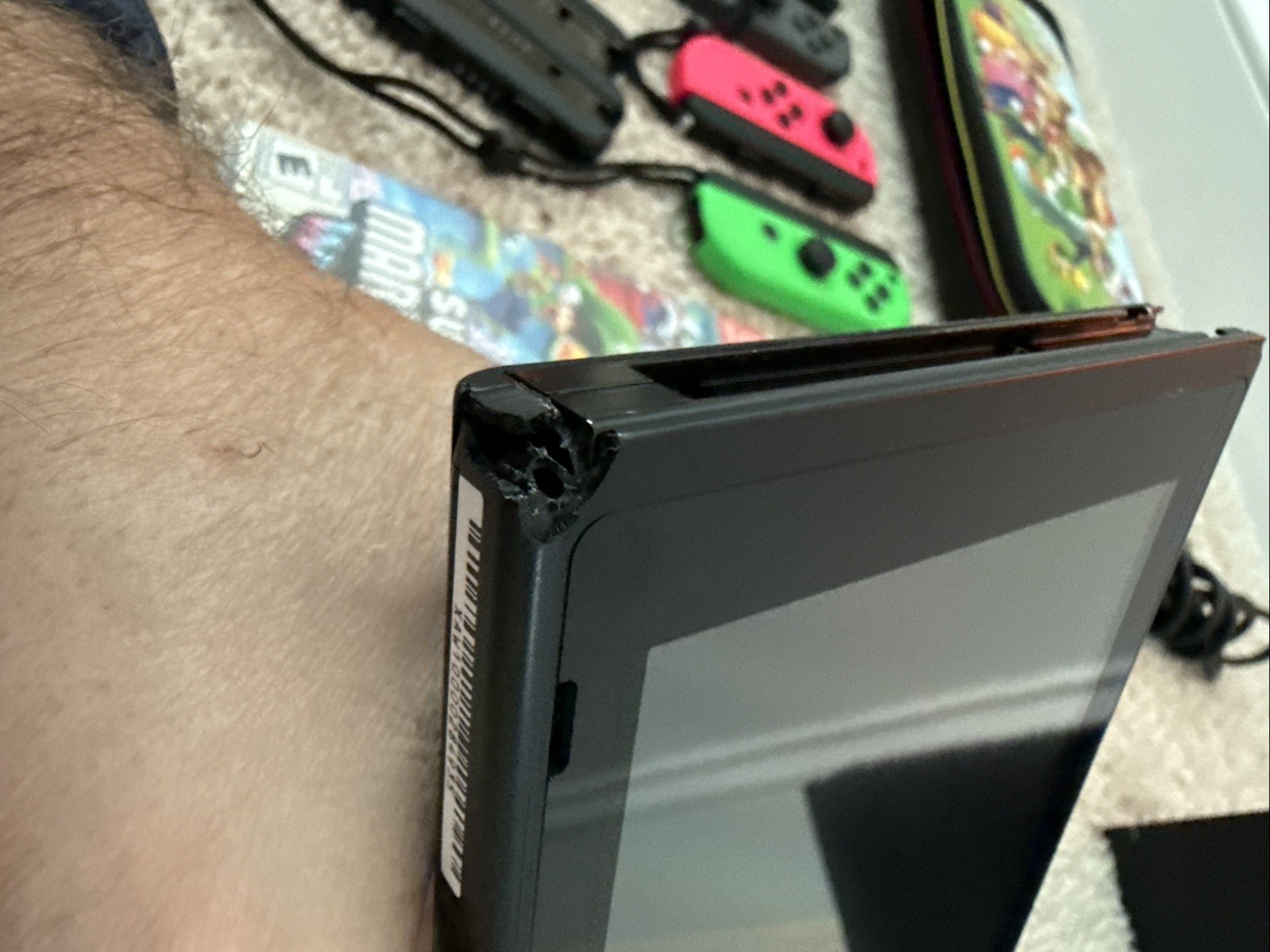 Nintendo Switch Bundle – Controllers, Mario’s Games, Travel Case, More!
