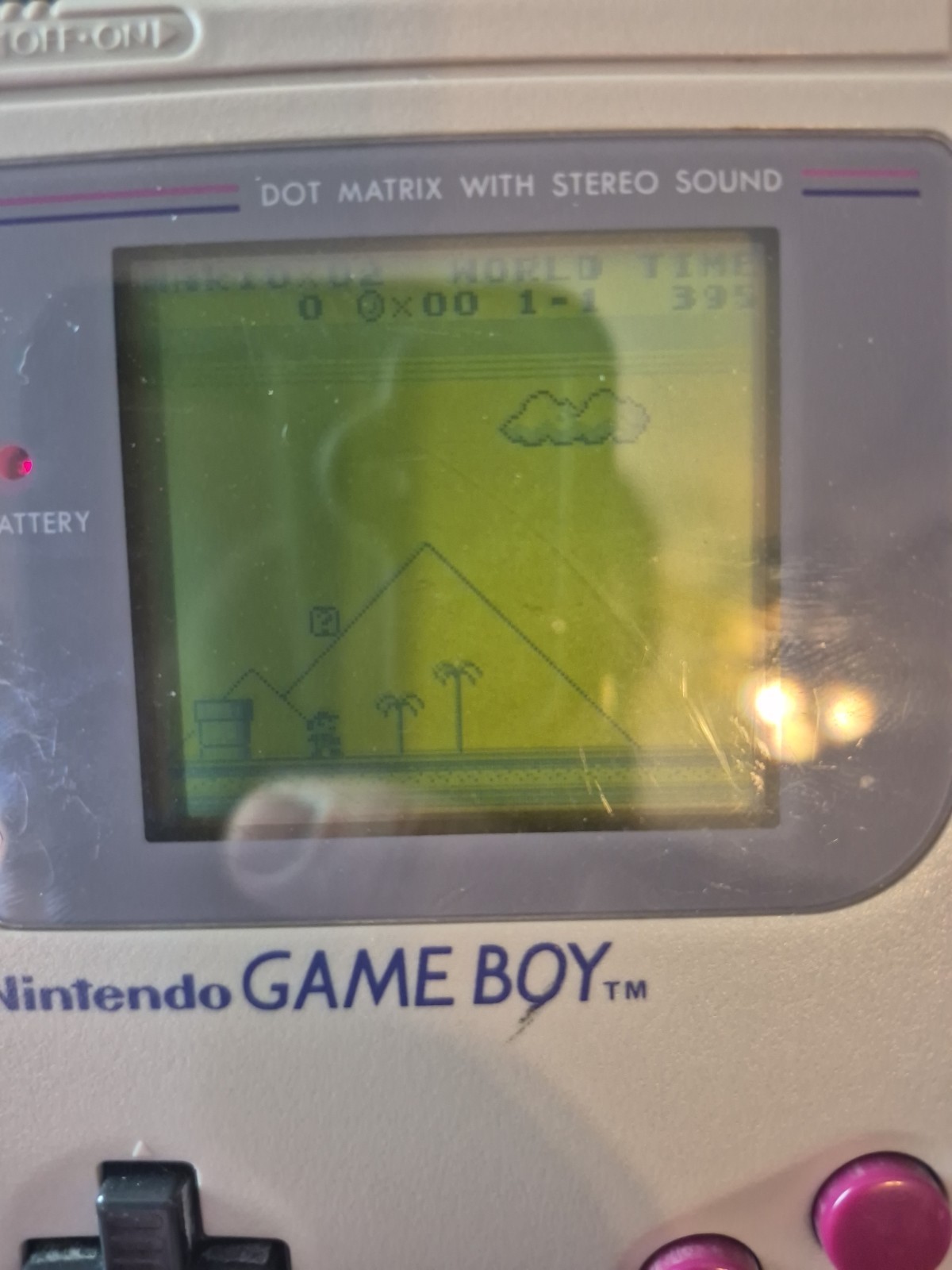 Original Nintendo Gameboy Console DMG-01 Plus 3 Games tested Please Read