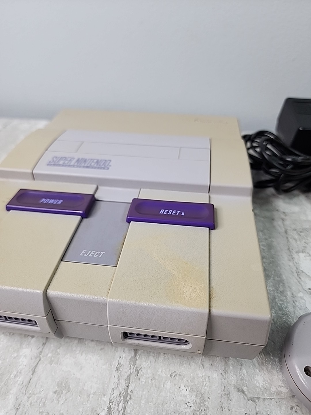 Super Nintendo SNES System Console SNS-001 w/ Games Controllers Tested Working