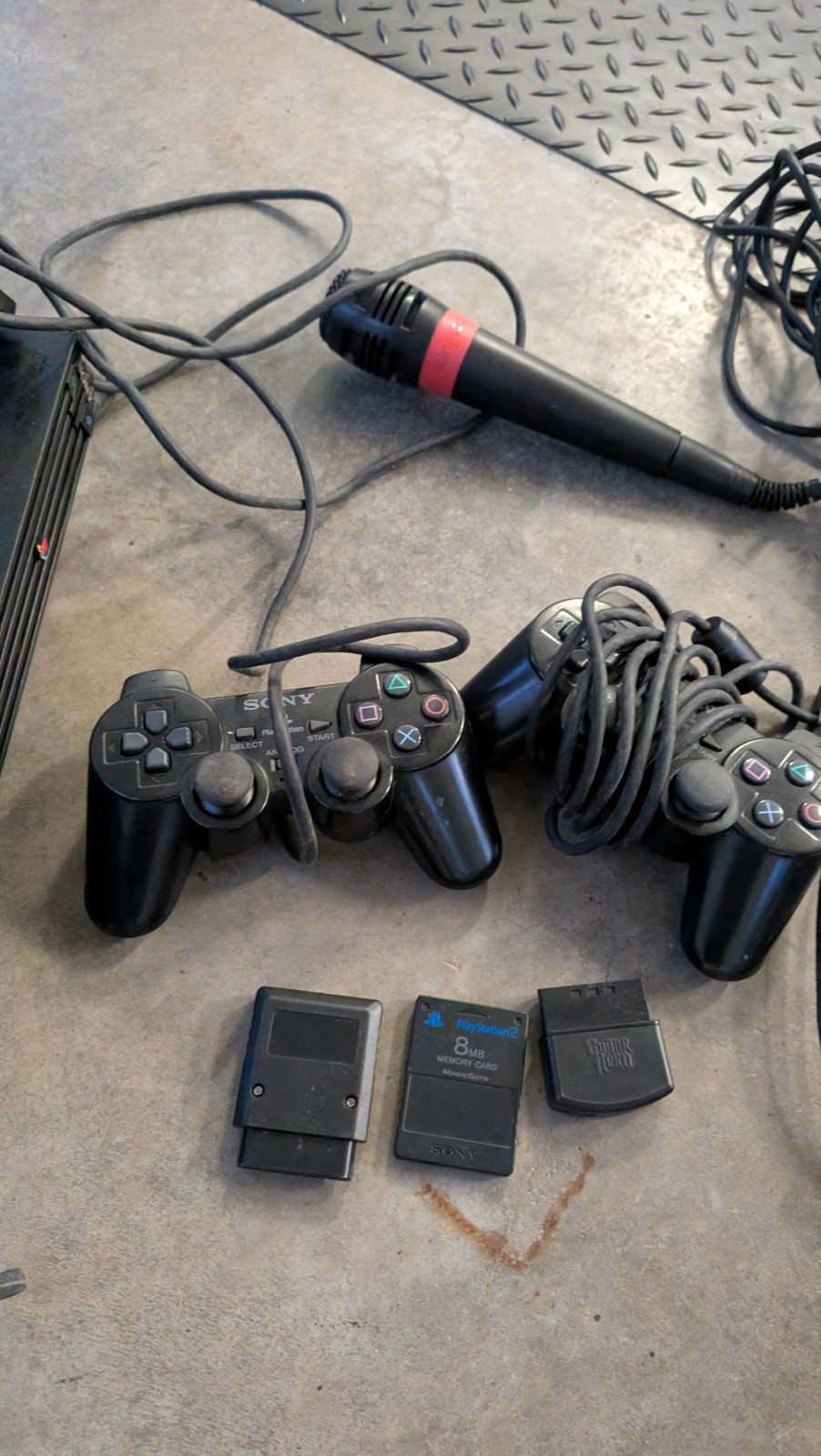 Sony PlayStation 2 PS2 Console Bundle 2 Games NTSC (US/Canada) – Tested Work