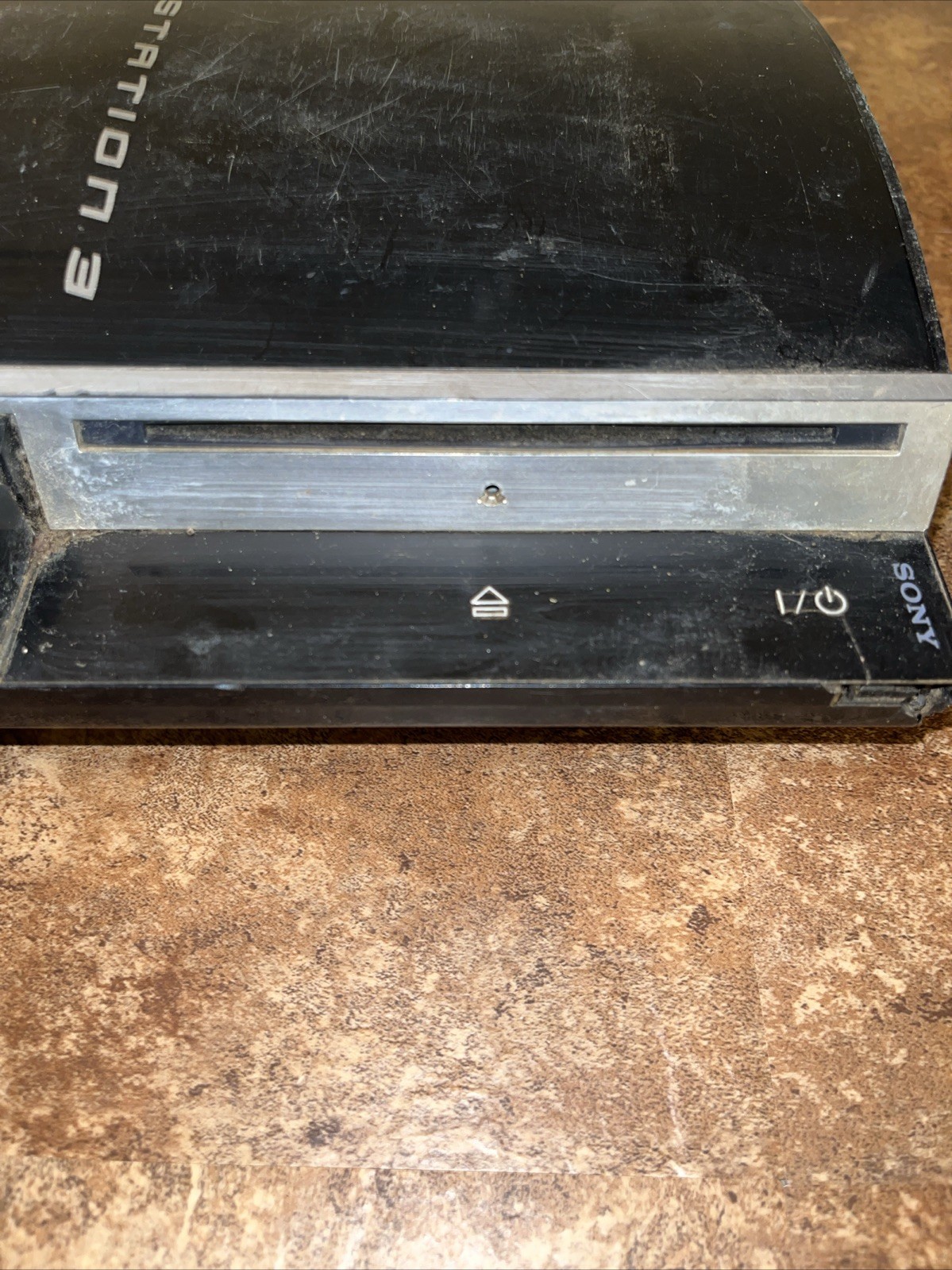 Sony PlayStation 3 PS3 Cechk01 Fat Console Only ( UNTESTED PARTS OR REPAIR)