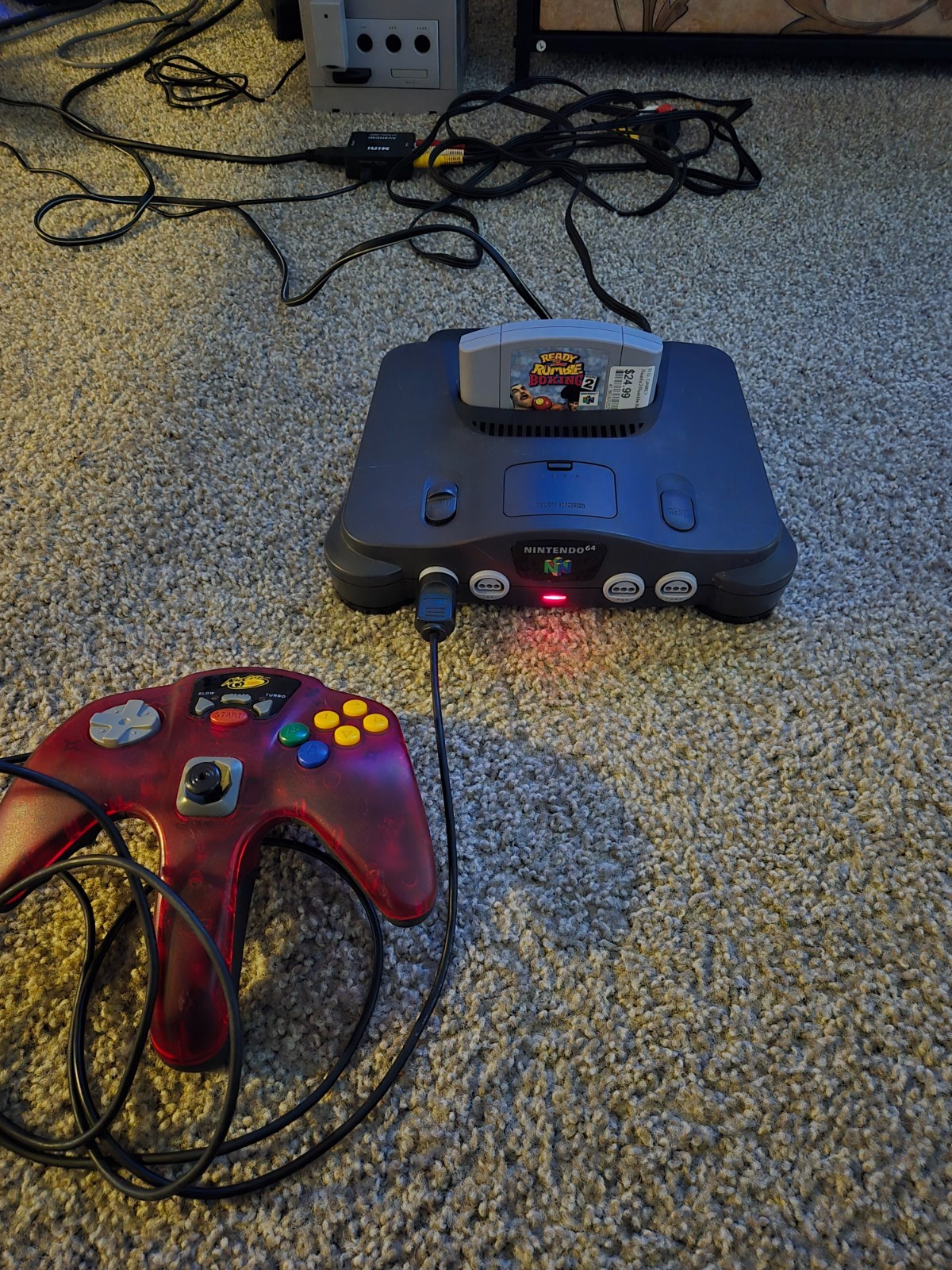 Nintendo 64 System 32MB Home Console – Charcoal Gray