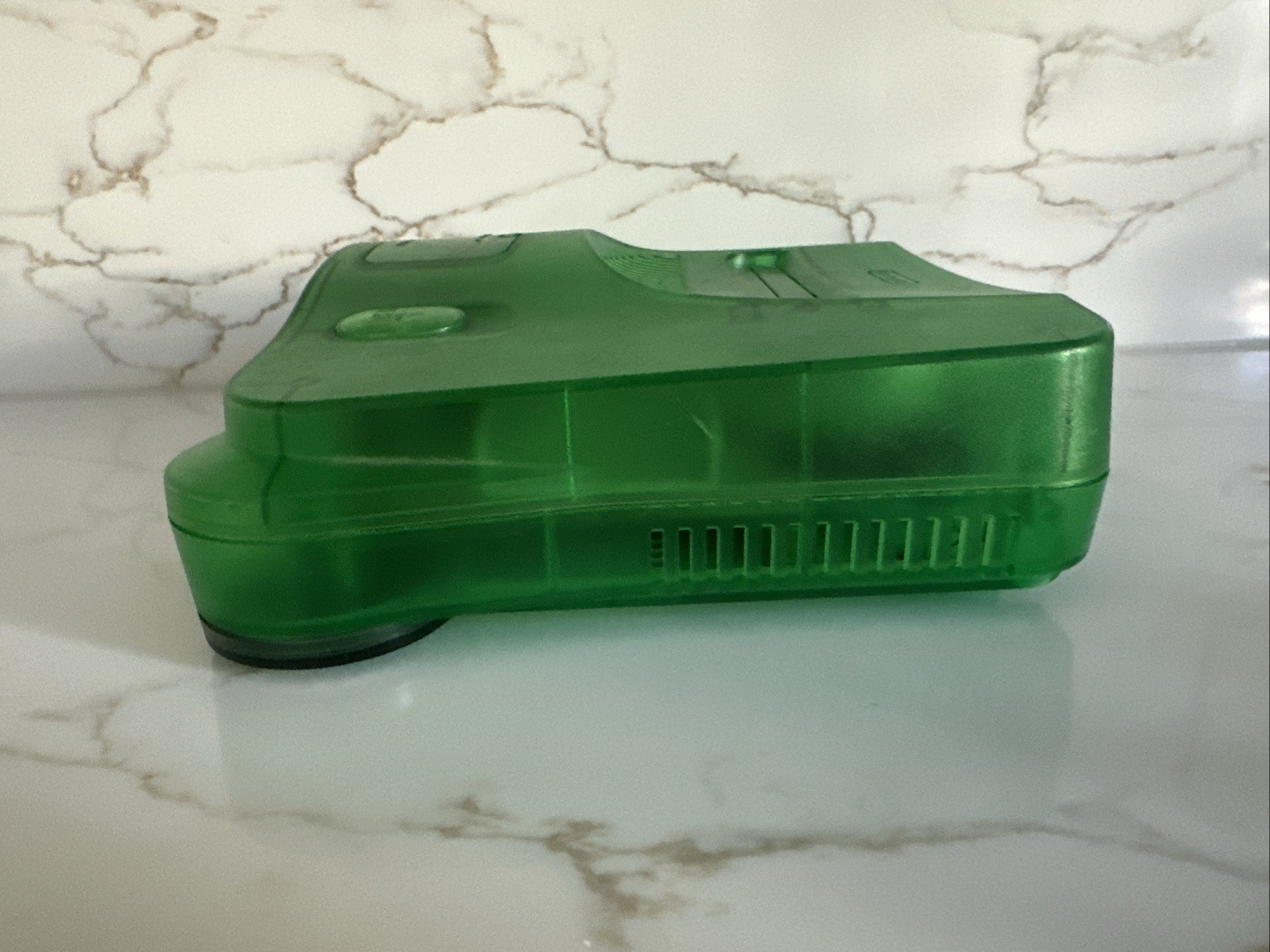 Vintage N64 Funtastic Jungle Translucent GREEN Nintendo-64 Gaming Console System