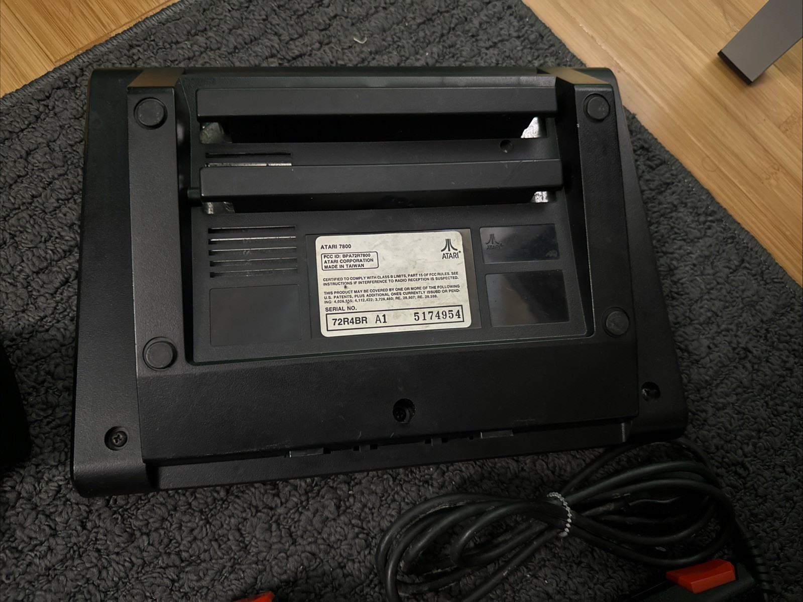 Atari 7800 ProSystem Console, 2 Controllers and All Cords. Tested and Working!