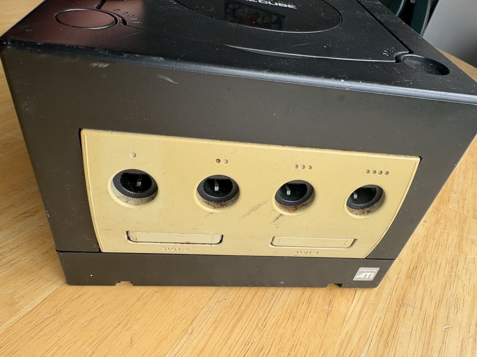Nintendo GameCube Console Black DOL-001 For Parts / Repair – Untested