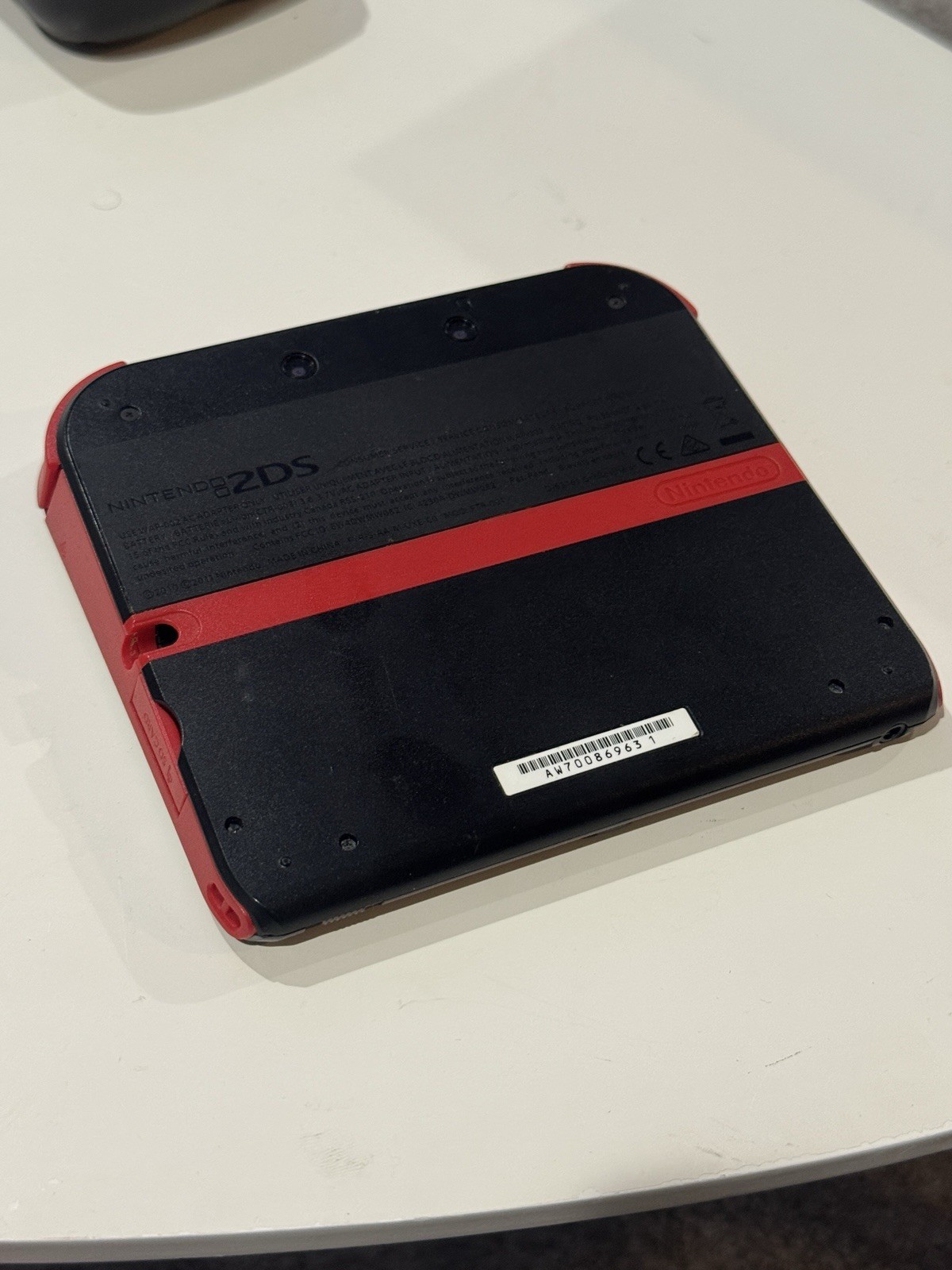 Nintendo 2DS Crimson Red Handheld System