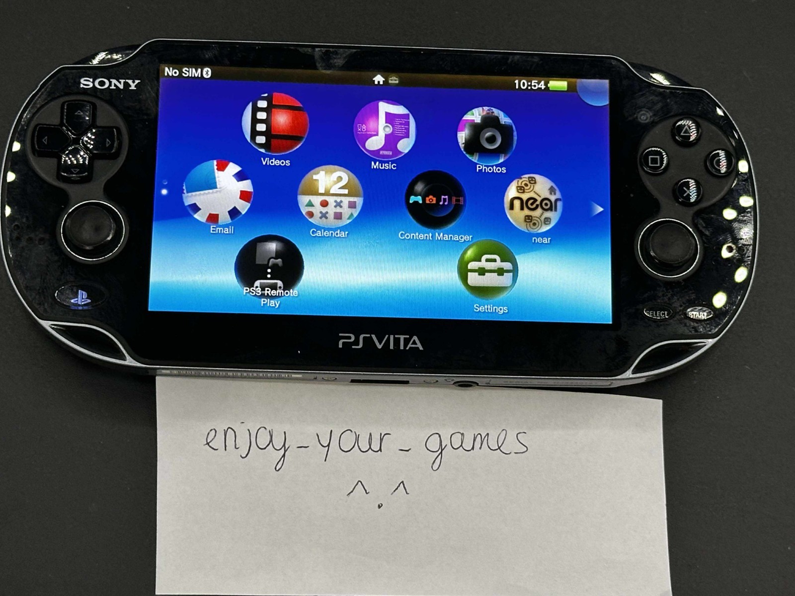 Sony PlayStation PS Vita OLED PCH-1000/1100 Black Used US Seller – SHIP IN 1-DAY