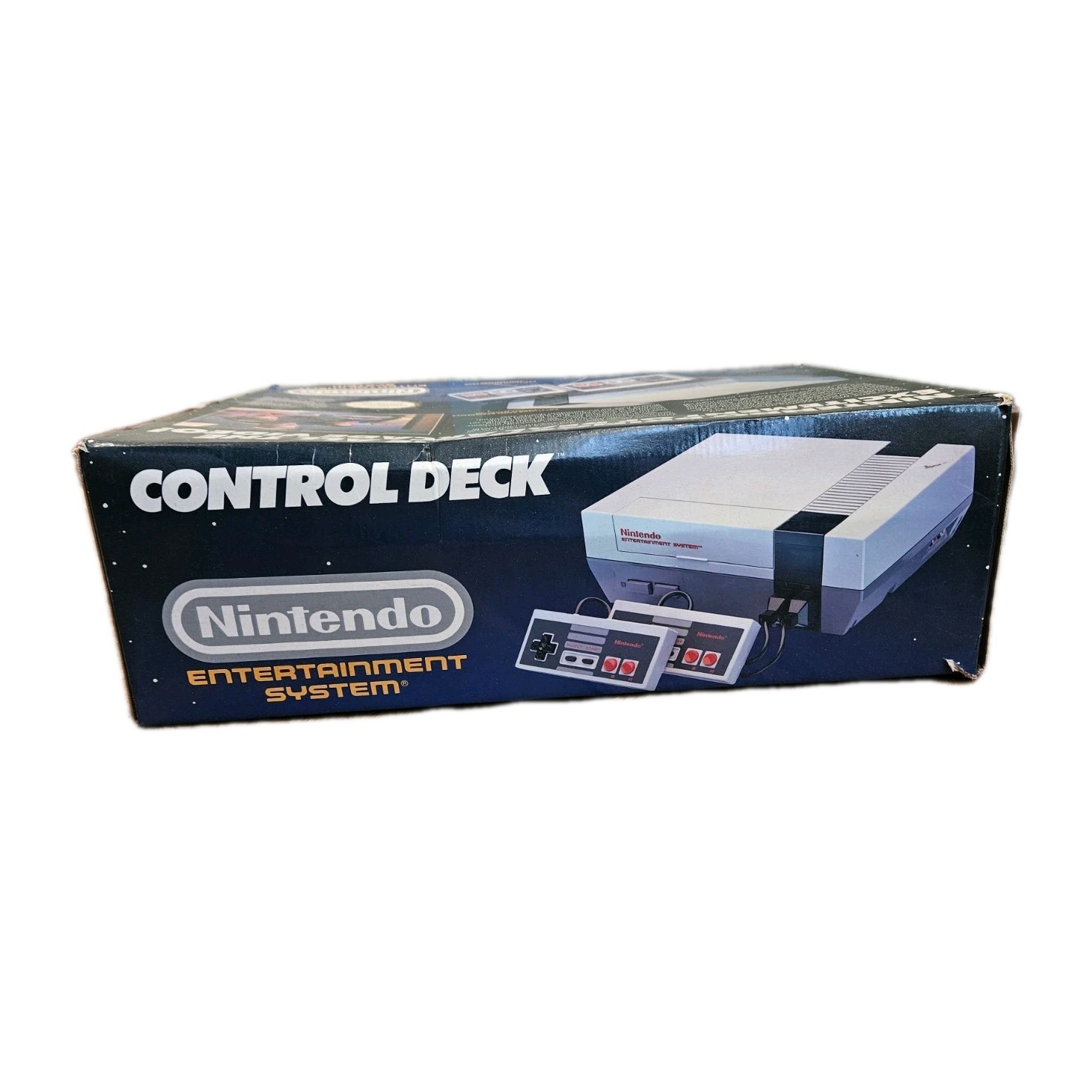 1985 Nintendo Entertainment System NES-001 w/ 2 Controllers + Ninja Turtle Game