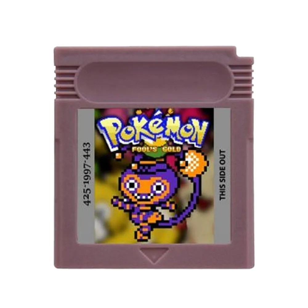Pokemon Black White 3 Genesis GBC 16 Bit Game Cartridge for GB SP Console