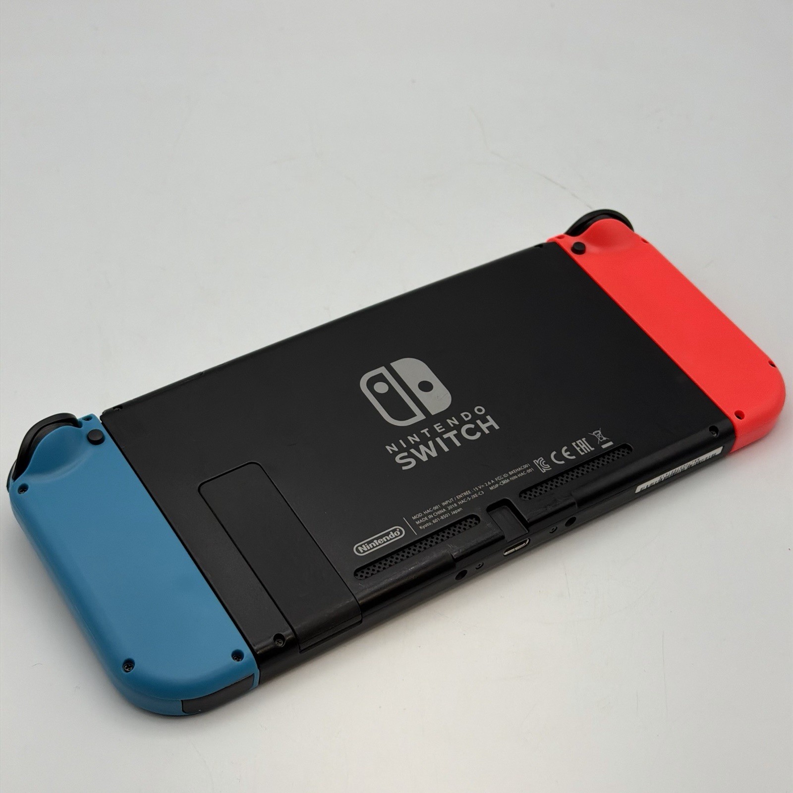 Nintendo Switch Console HAC-001 W/ Joy-Cons, Dock Grip, Charger HDMI Bundle Set