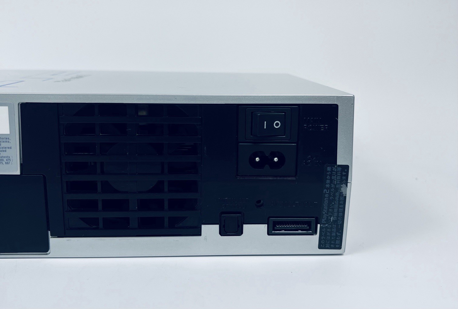 Sony PlayStation 2 PS2 SCPH-39000 Satin Silver Console NTSC-J Japan Tested