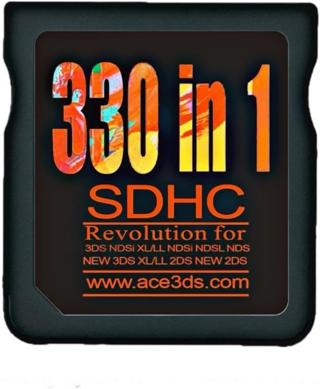 Vibration Proof 64GB Gaming Card – Compatible with DS, DSI, 2DS, 3DSXL