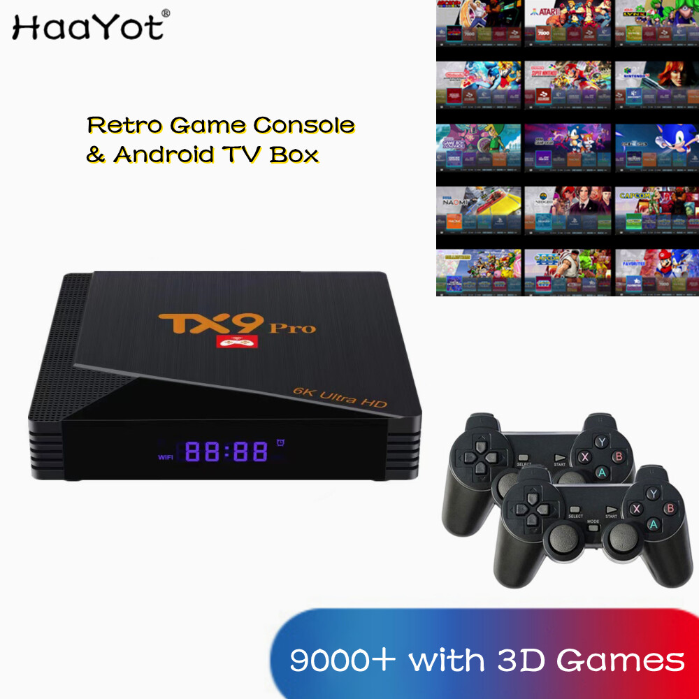 Smart TV Box & Game Box 9,000