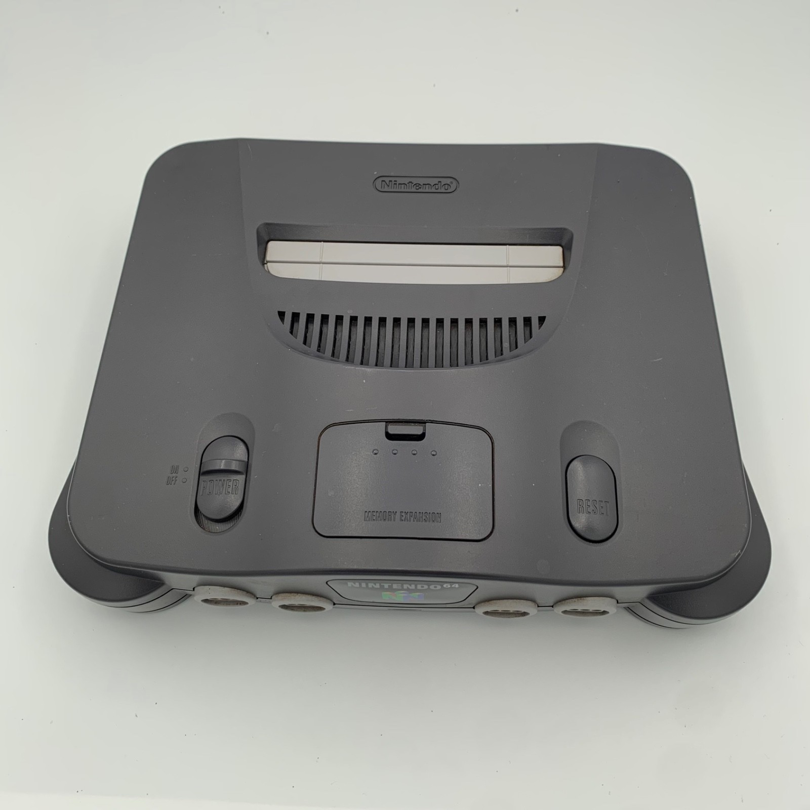 NINTENDO 64 CHARCOAL NUS-001: TESTED / WORKING