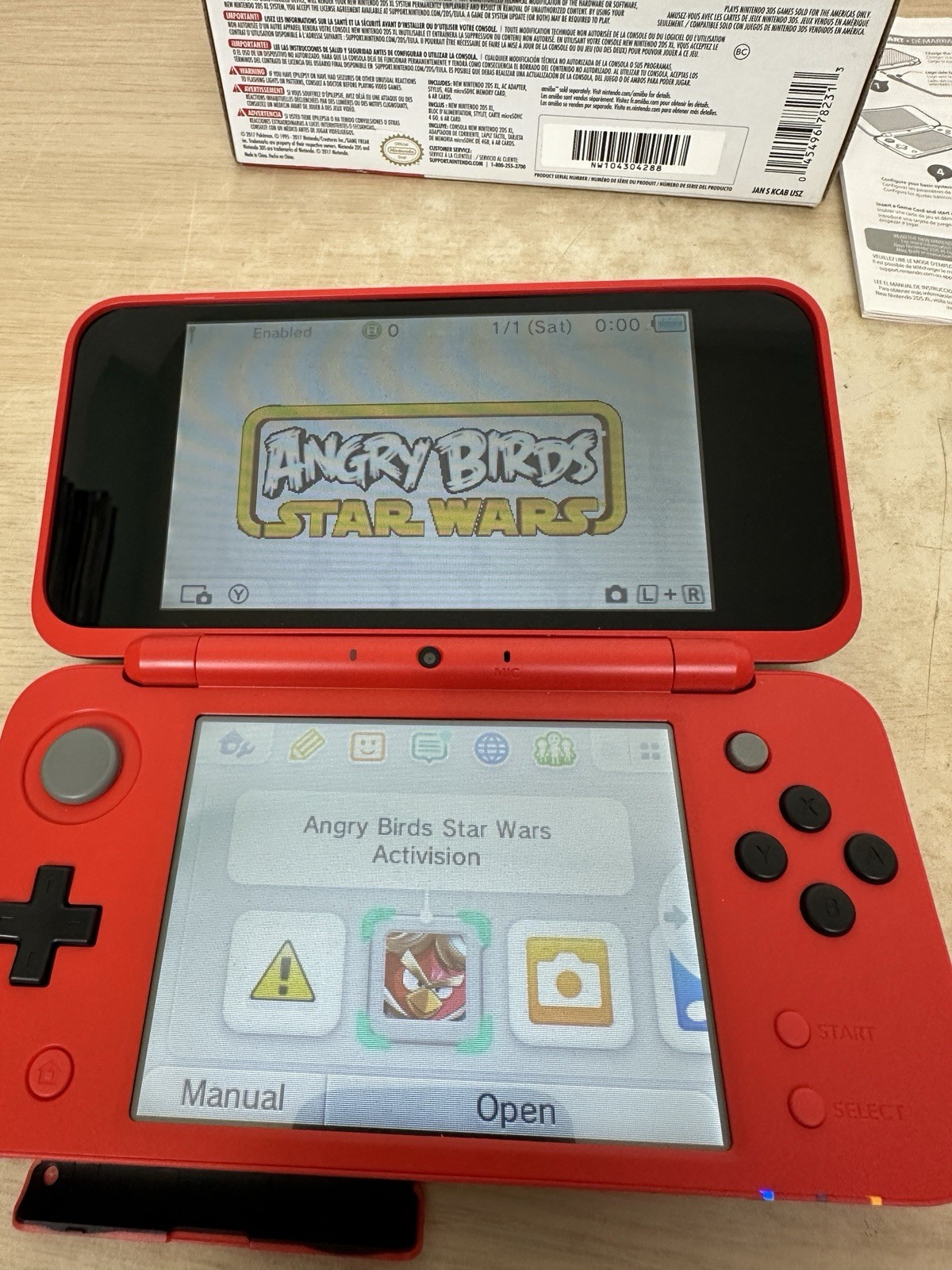 Nintendo 2DS XL PokeBall Edition – Complete In Box CIB – USA Model – Pokemon