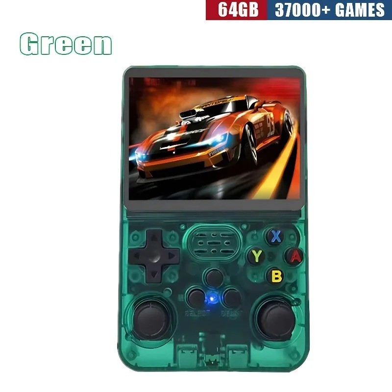 128GB,R36S Handheld Game Console 3.5 Inch IPS Screen Games, Video Games