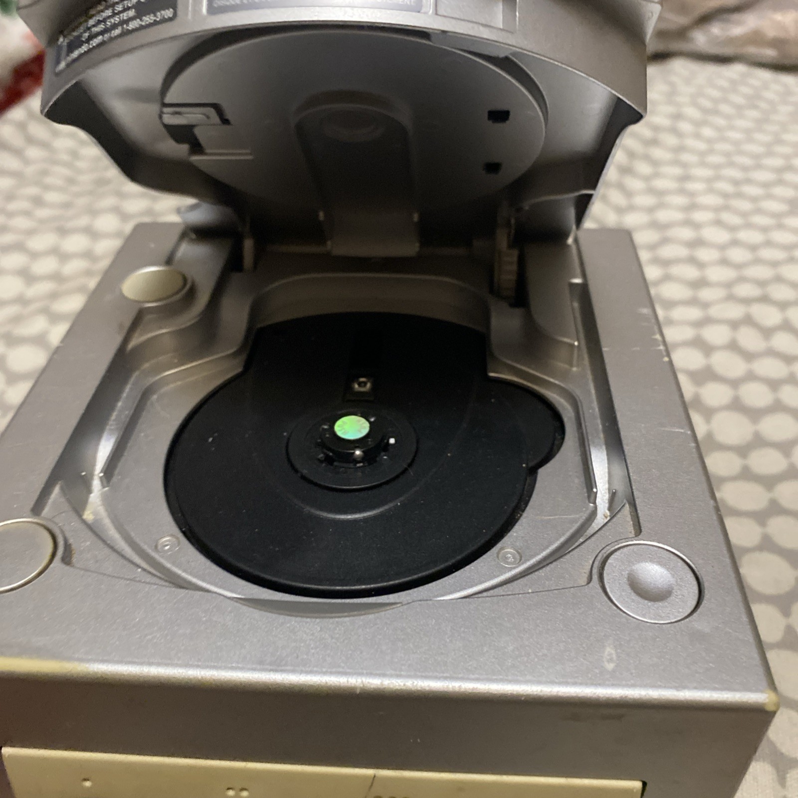 Platinum GameCube Works With Two Controllers Original Cords Tested Read