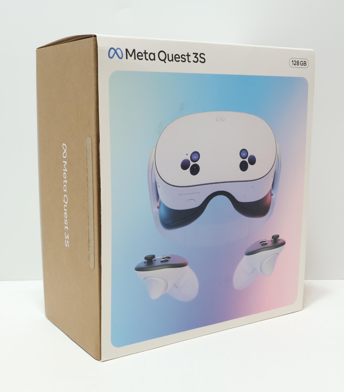 Meta Quest 3s Mixed Reality VR Headset 128GB Model P97 – White/Gray