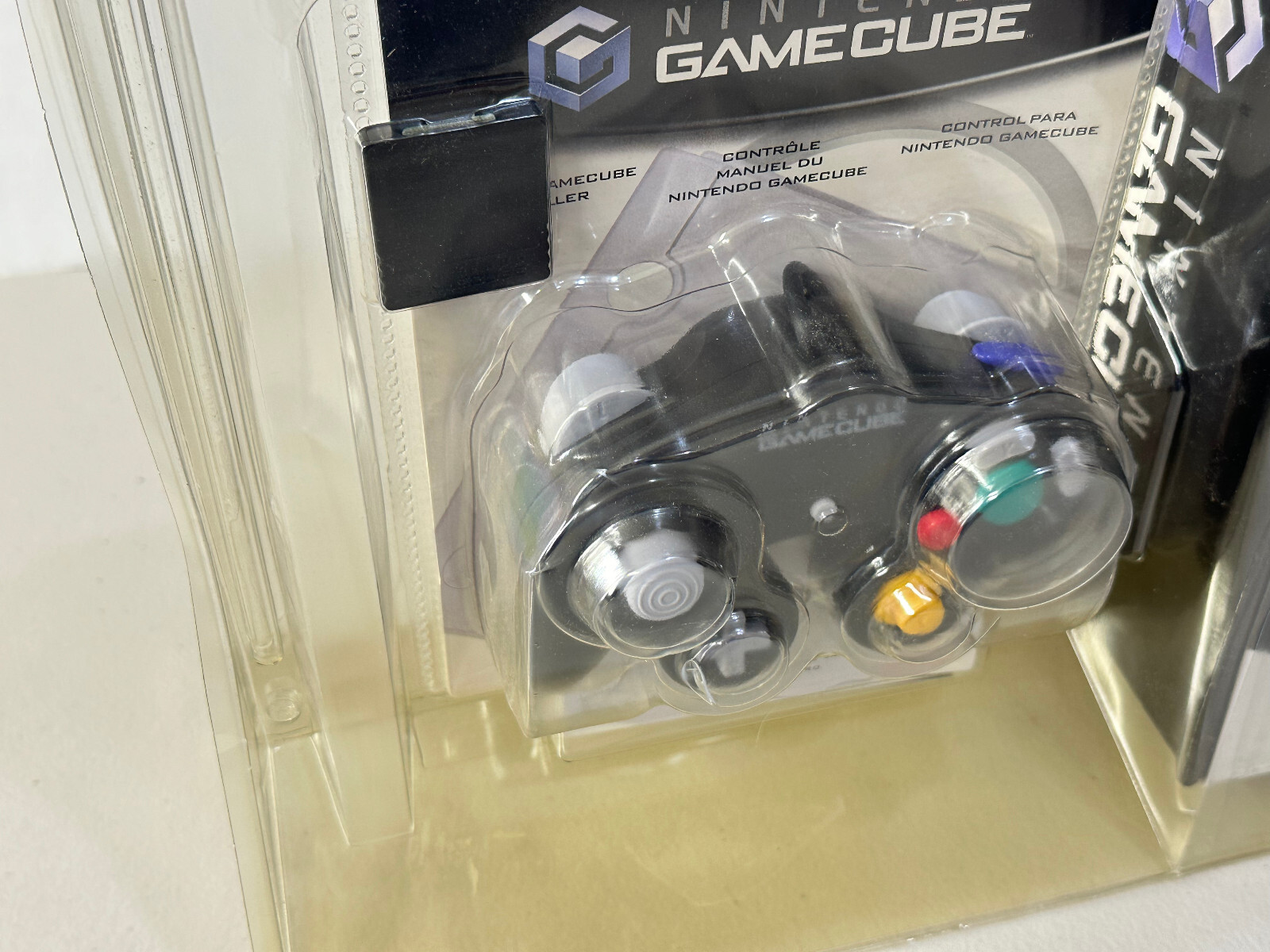 New! Nintendo GameCube Jet Black Extra Controller Memory.. Bundle -Blister Pack-