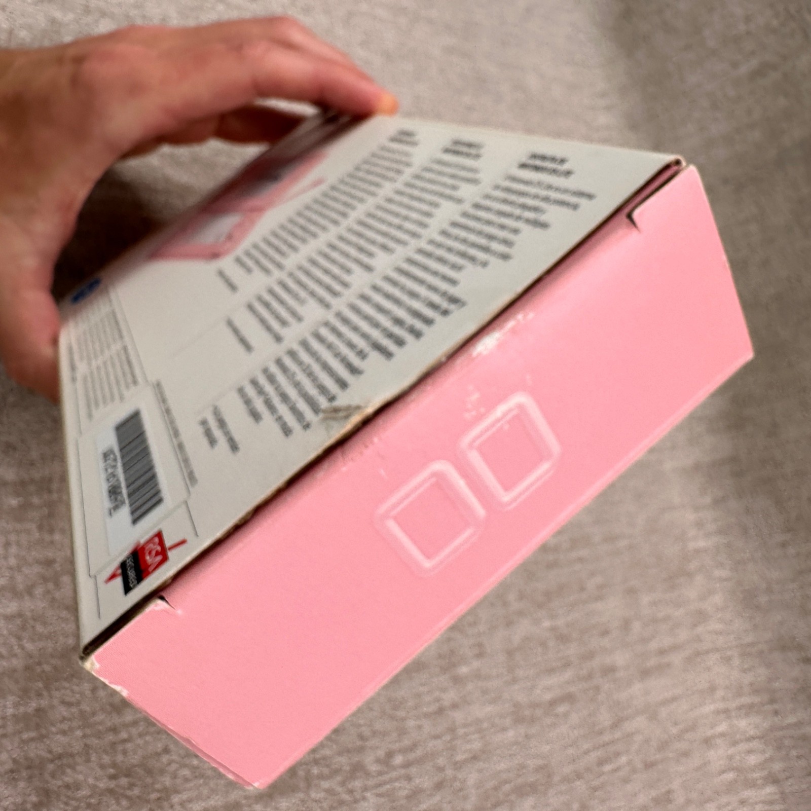 All OEM Nintendo DS Lite PINK With Box, Case, Charger, Manuals Tested Working