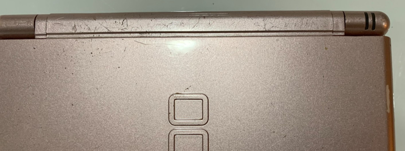 Nintendo DS Lite Metallic Rose Pink Handheld USG-001 FULLY Tested Guaranteed