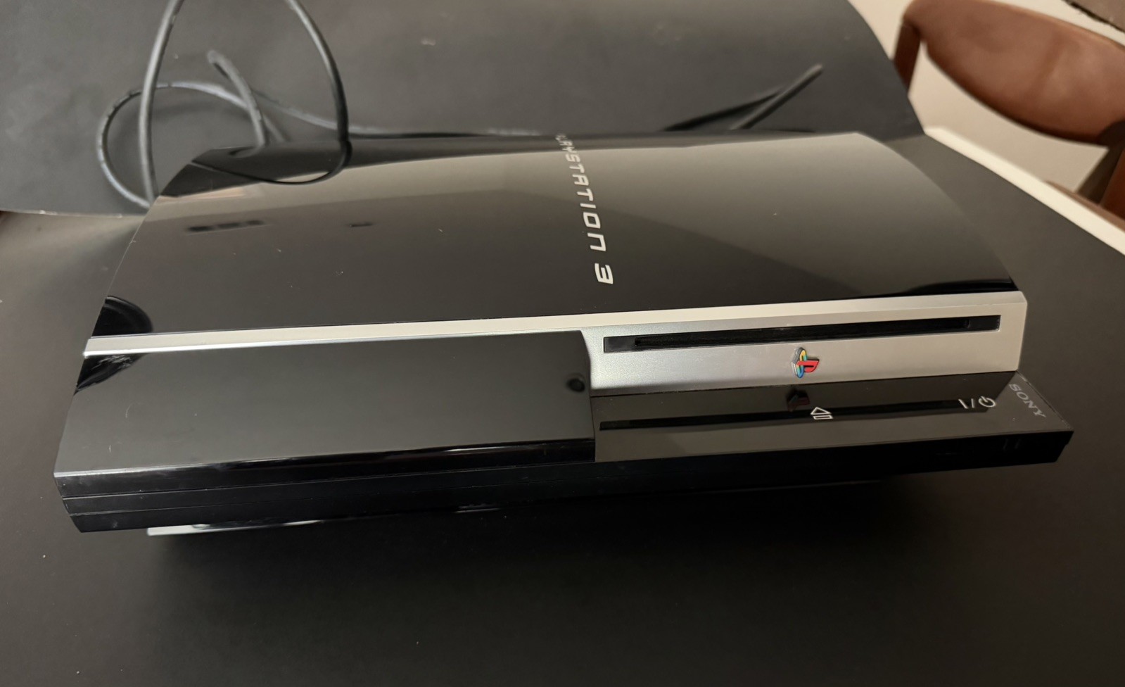 Sony PlayStation 3 PS3 80gb Black Console Only CECHK01 Tested and Working