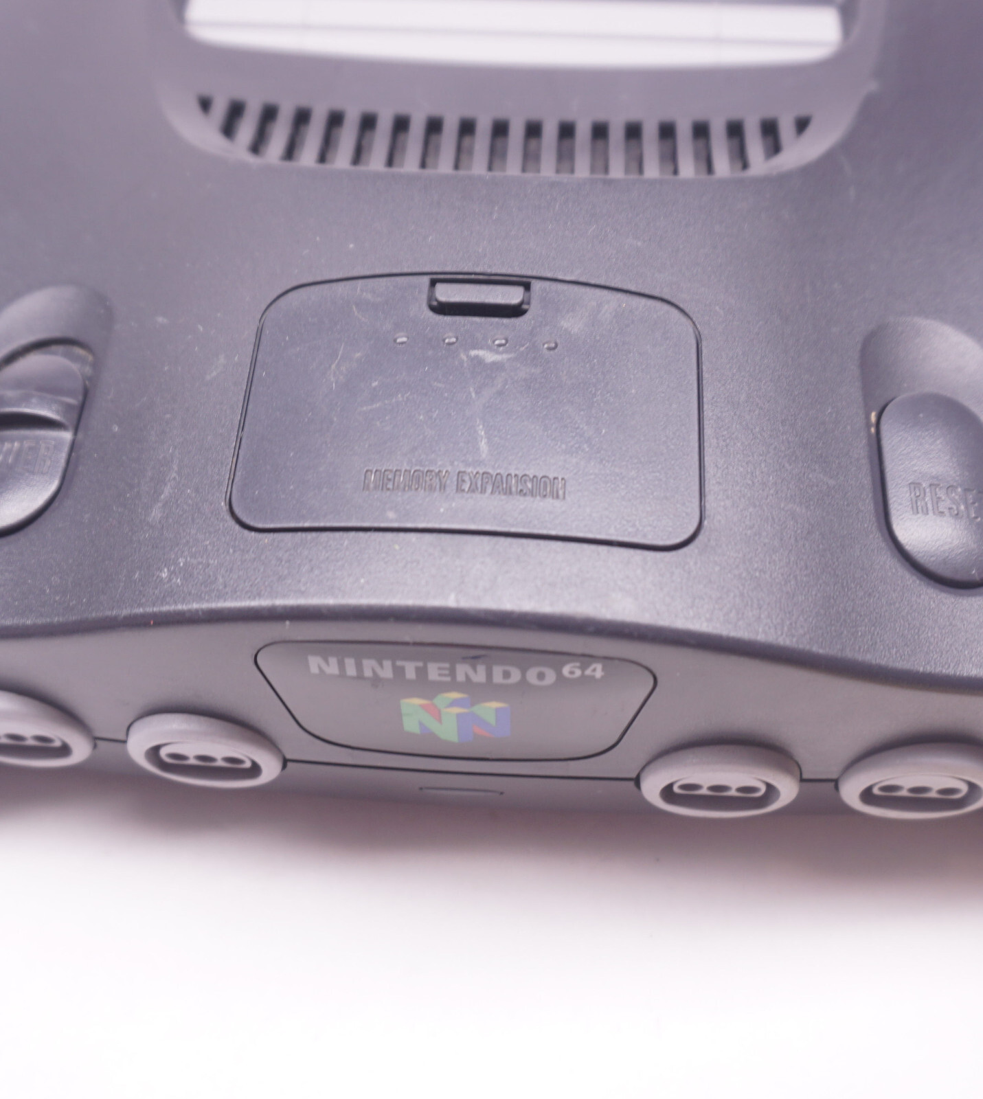 Nintendo 64 Charcoal Gray N64 Launch System Console Only & Jumper Region Free