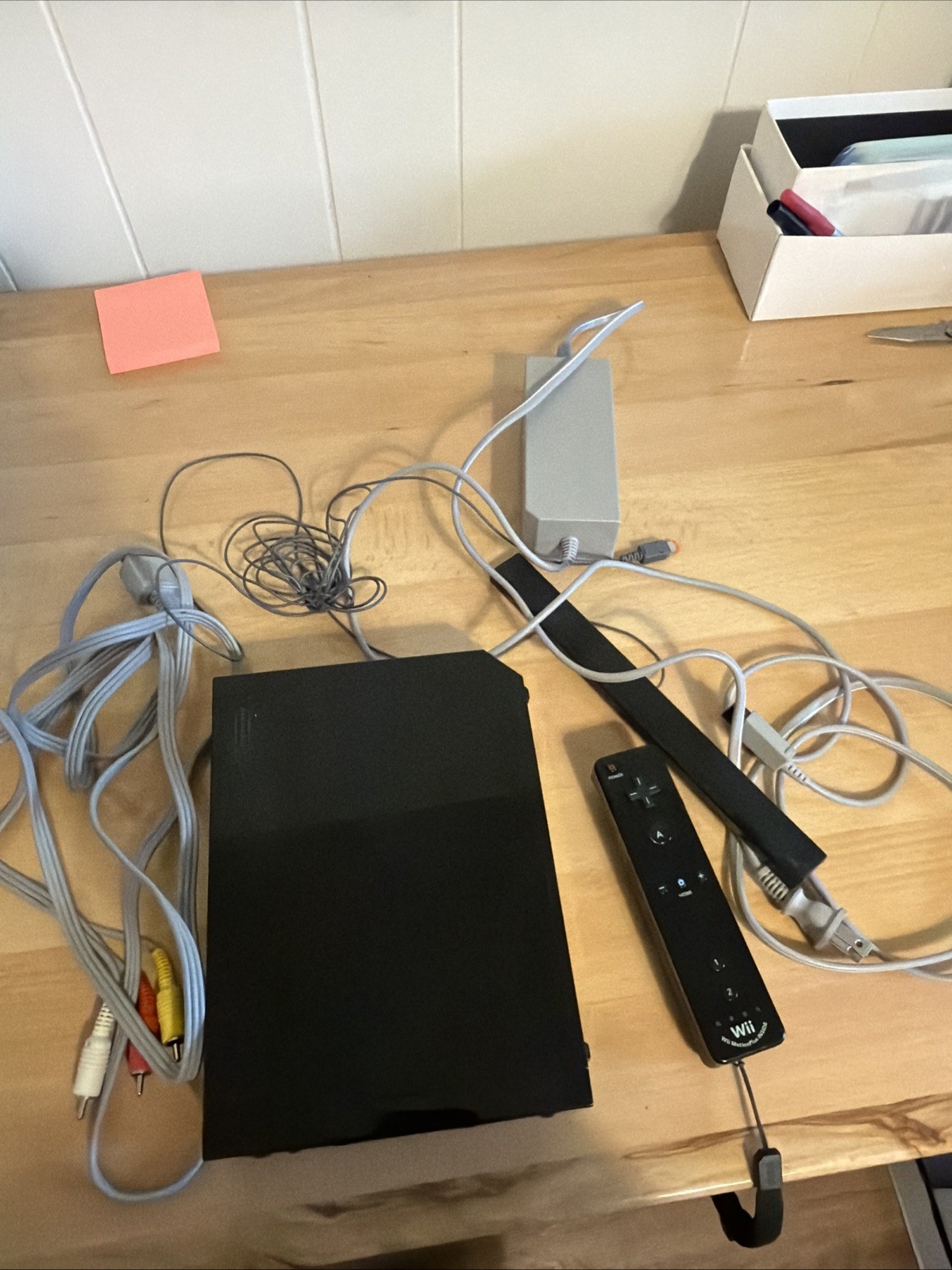 Nintendo Wii Family Edition RVL-101 512MB – Black Tested All Hookups