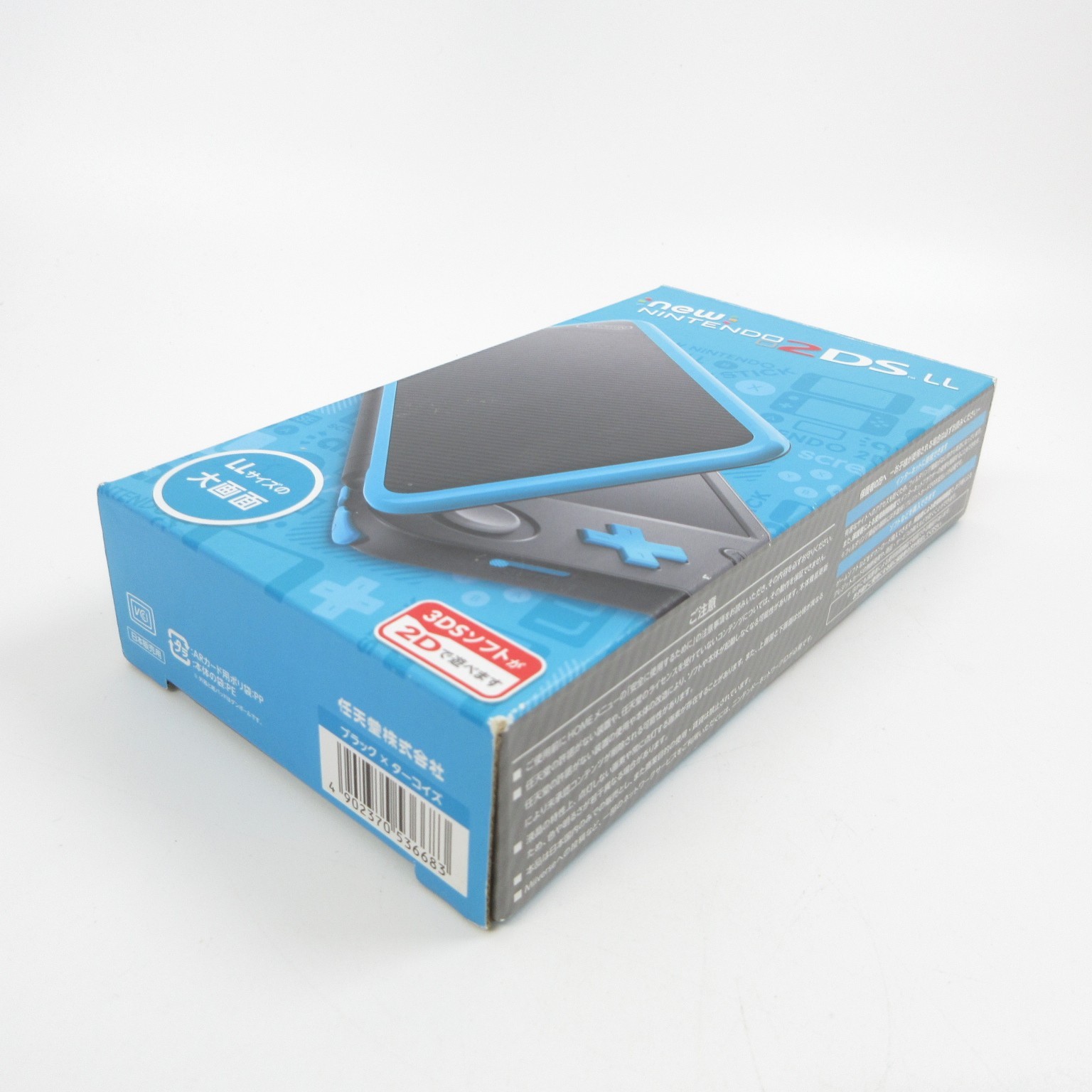 【Near Mint】Nintendo New 2DS LL XL Black x Turquoise Console Japan Ver. #Arr0530