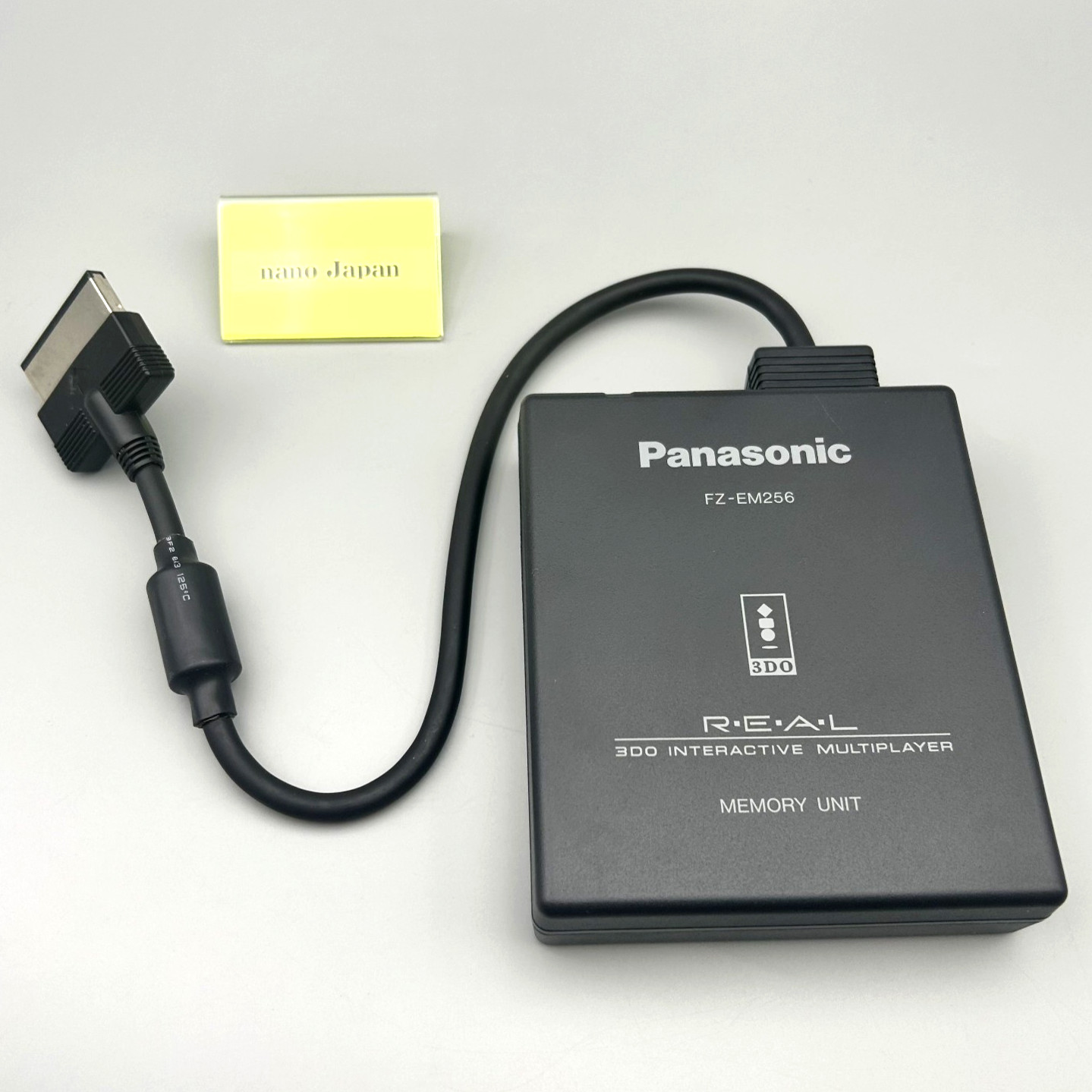 Panasonic 3DO FZ-EM256 External Memory Unit Backup Save Storage Adapter Used JP